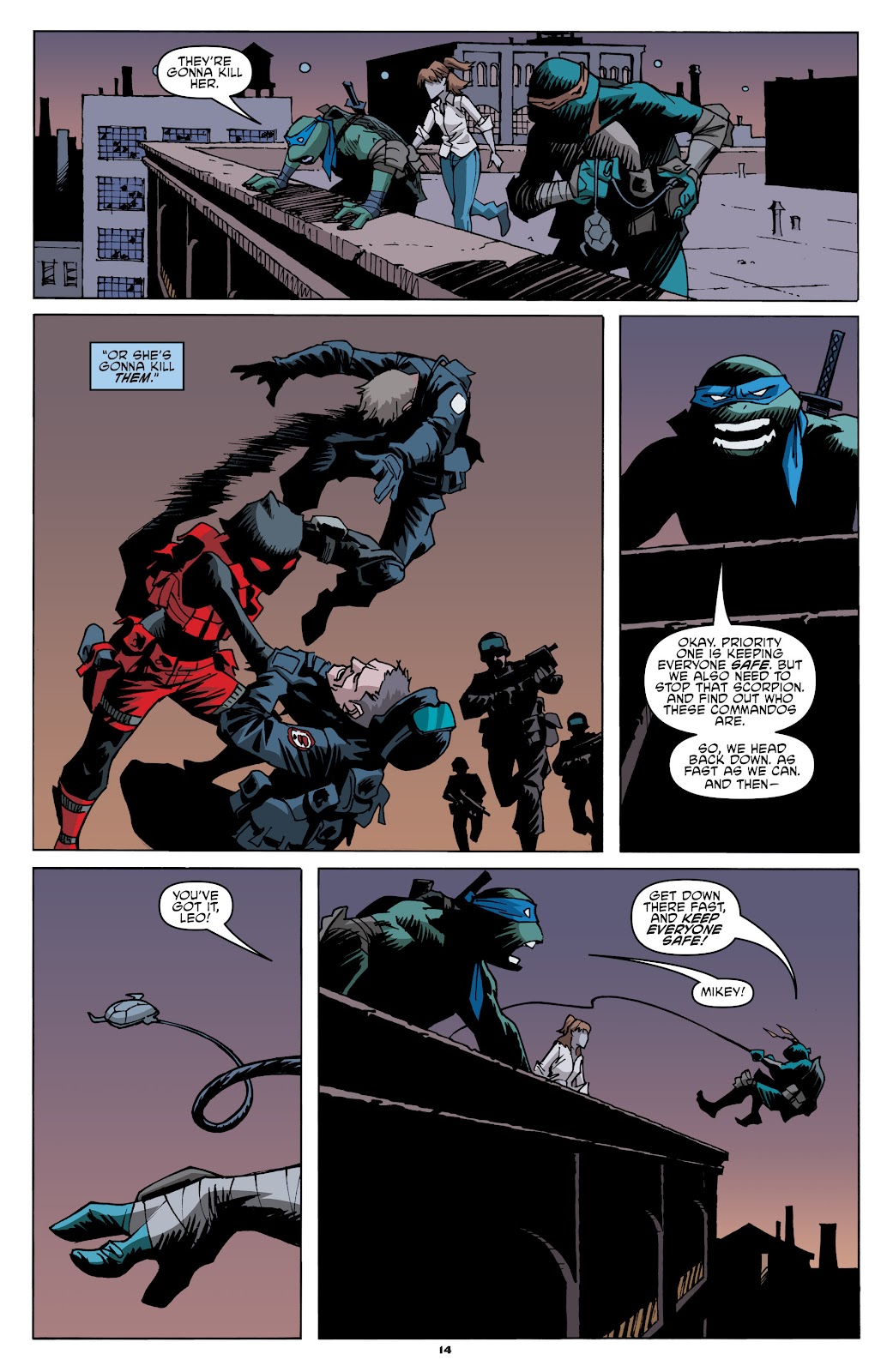 Teenage Mutant Ninja Turtles Universe issue 2 - Page 16