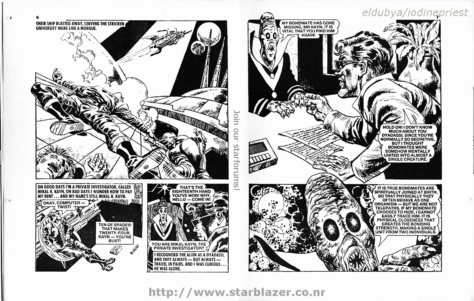 Read online Starblazer comic -  Issue #247 - 5