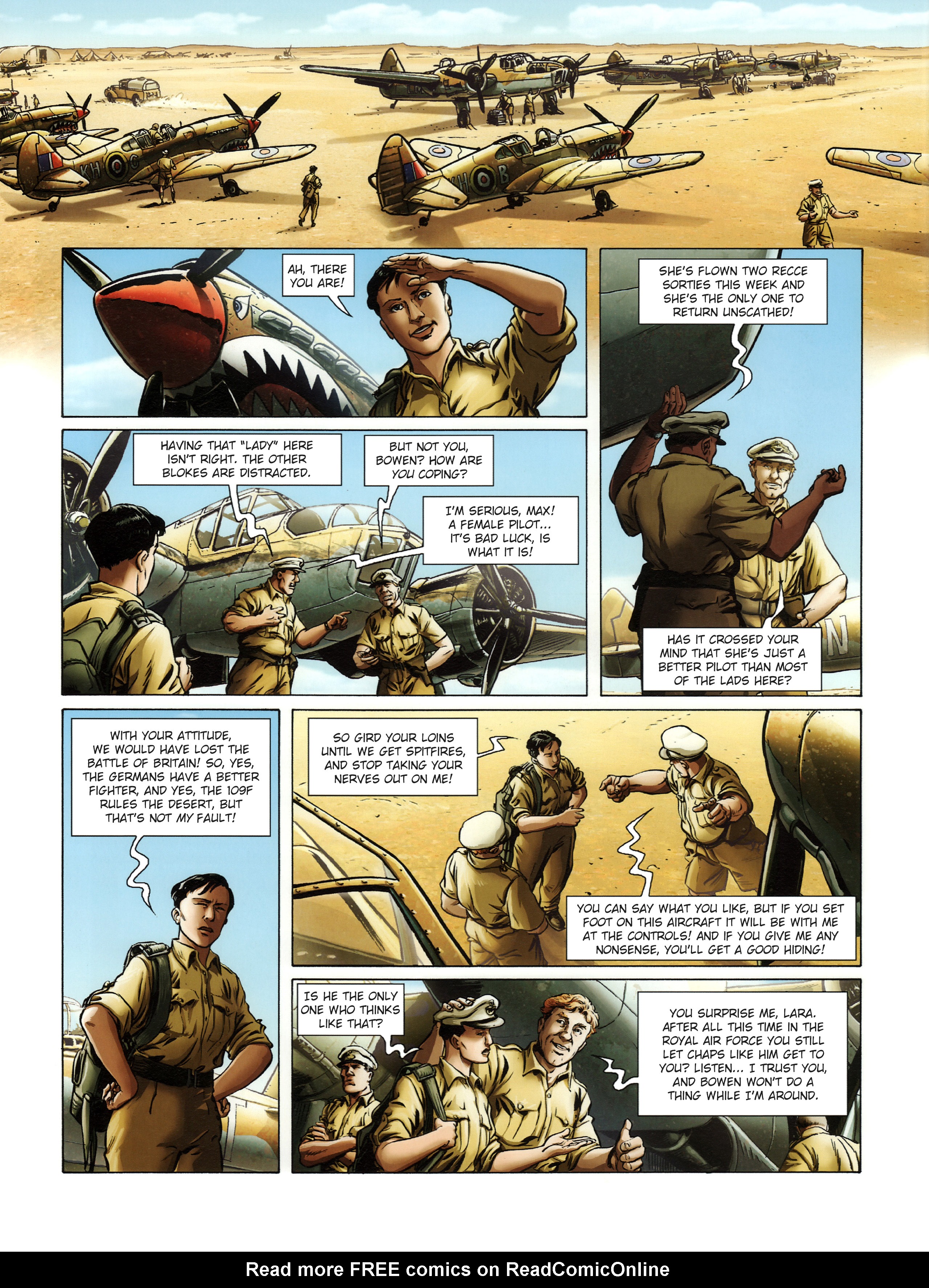 Read online Lady Spitfire comic -  Issue #4 - 10