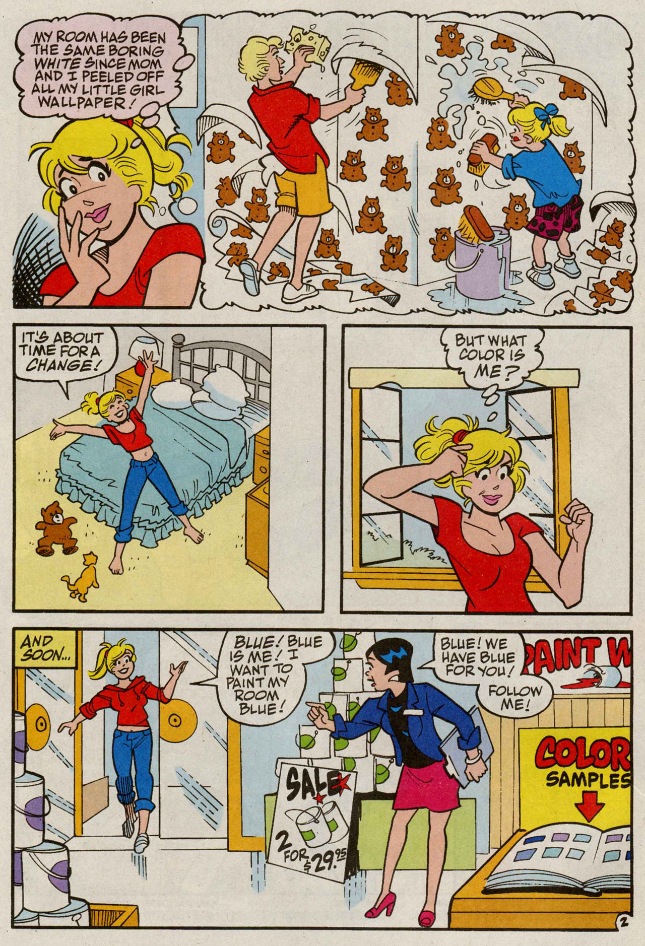 Read online Betty comic -  Issue #174 - 3