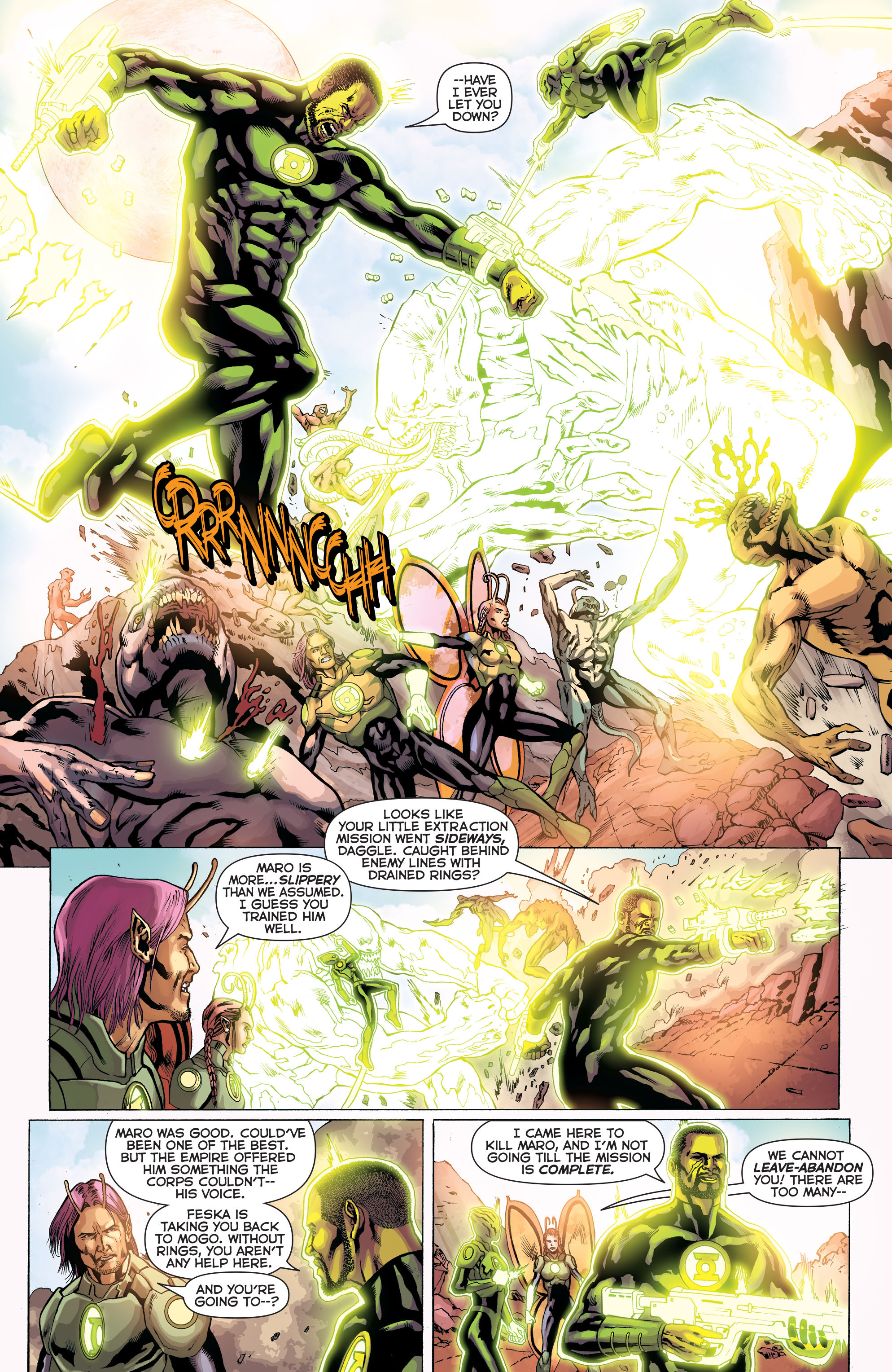 Read online Green Lantern Corps: Futures End comic -  Issue # Full - 11