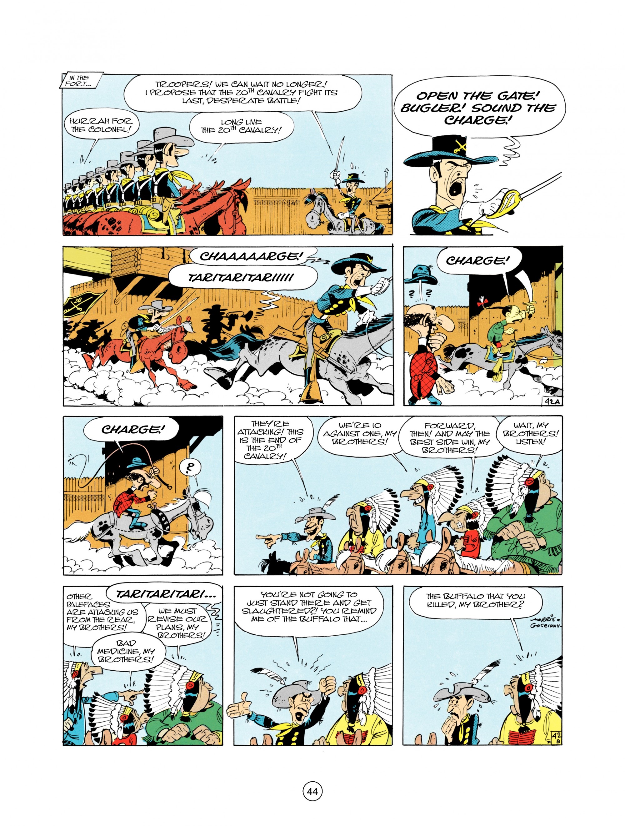 Read online A Lucky Luke Adventure comic -  Issue #21 - 44