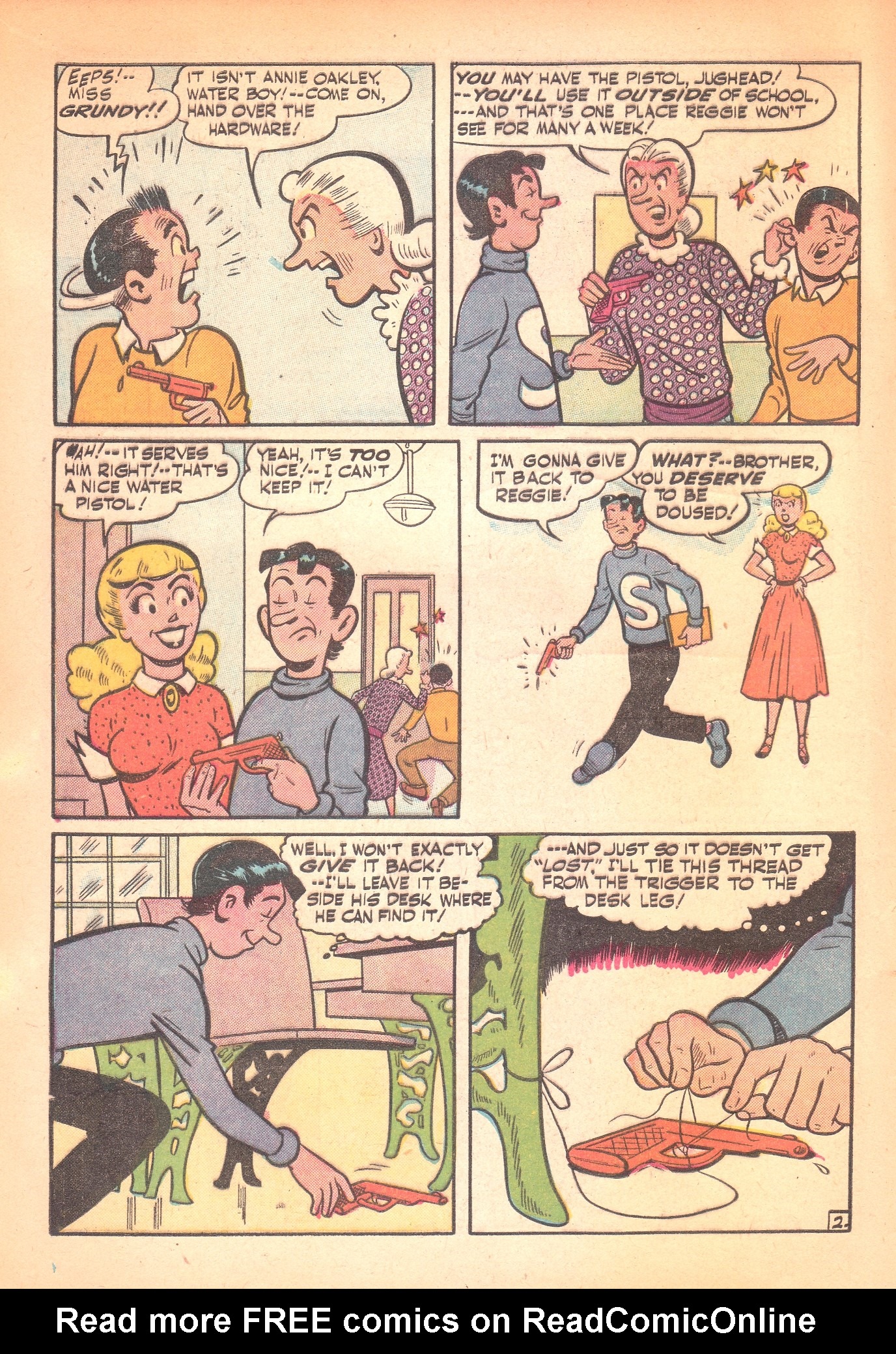 Read online Archie's Rival Reggie comic -  Issue #12 - 10