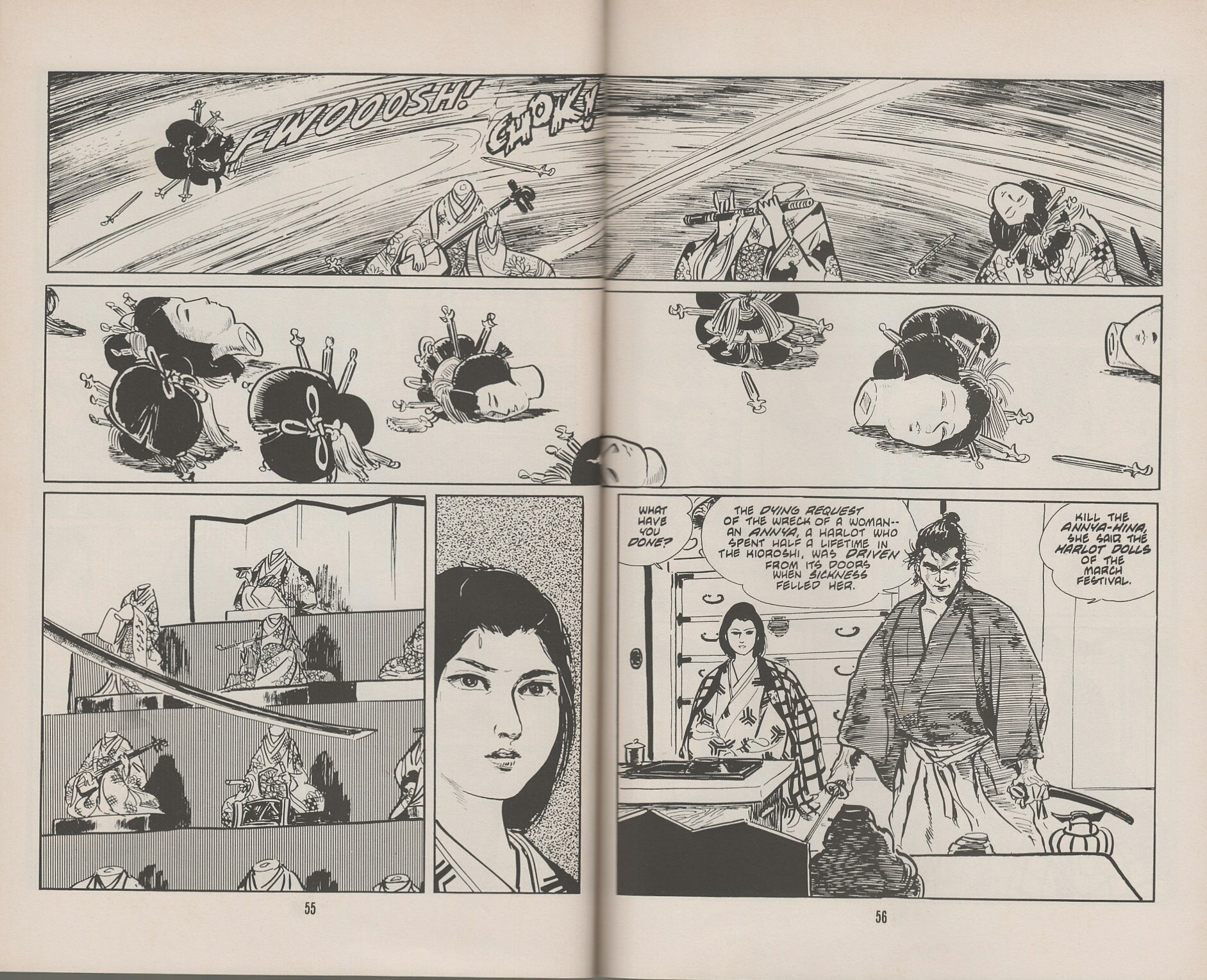 Read online Lone Wolf and Cub comic -  Issue #7 - 60