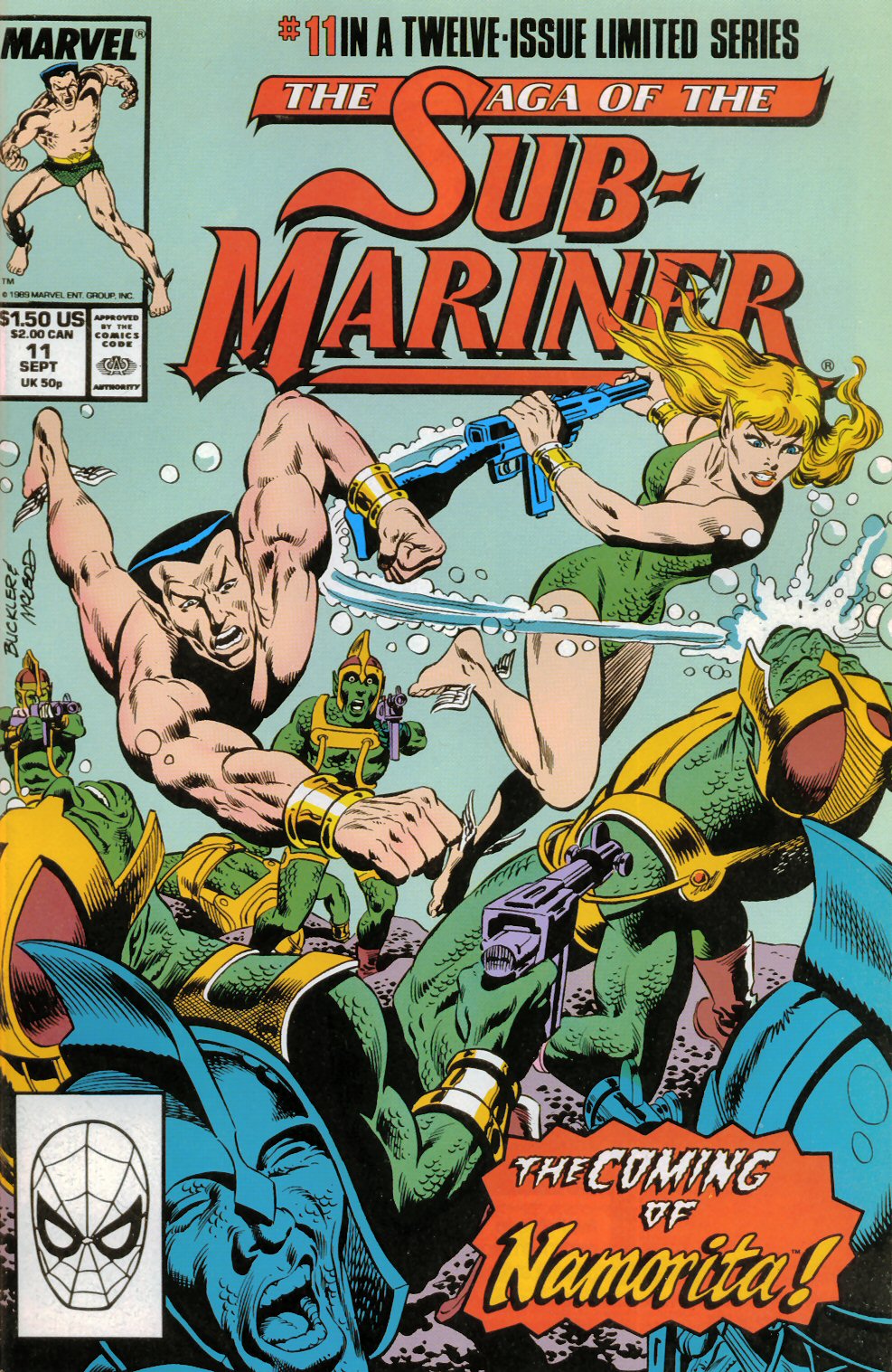 Read online Saga of the Sub-Mariner comic -  Issue #11 - 1