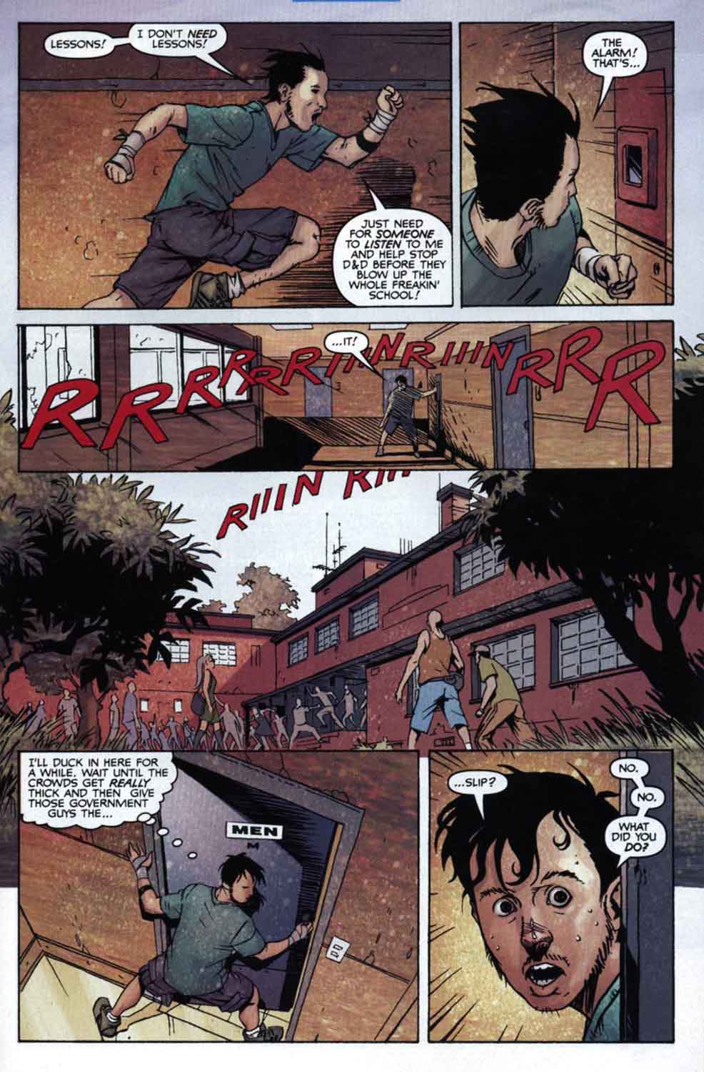 Read online The Brotherhood comic -  Issue #3 - 18