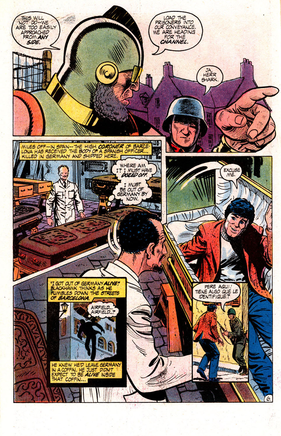 Blackhawk (1957) Issue #270 #161 - English 7