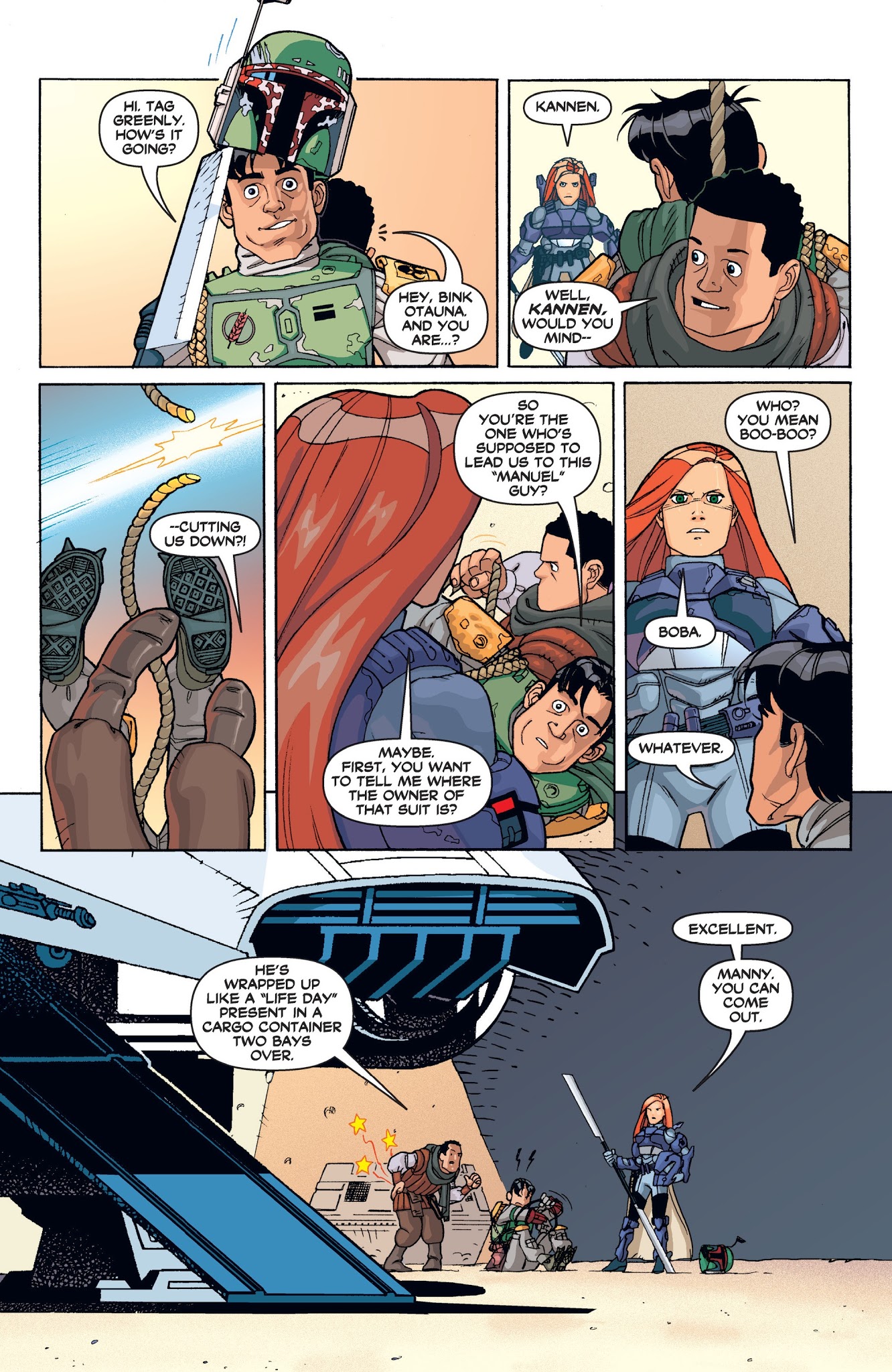 Read online Star Wars: Tag & Bink Were Here (2018) comic -  Issue # TPB - 58