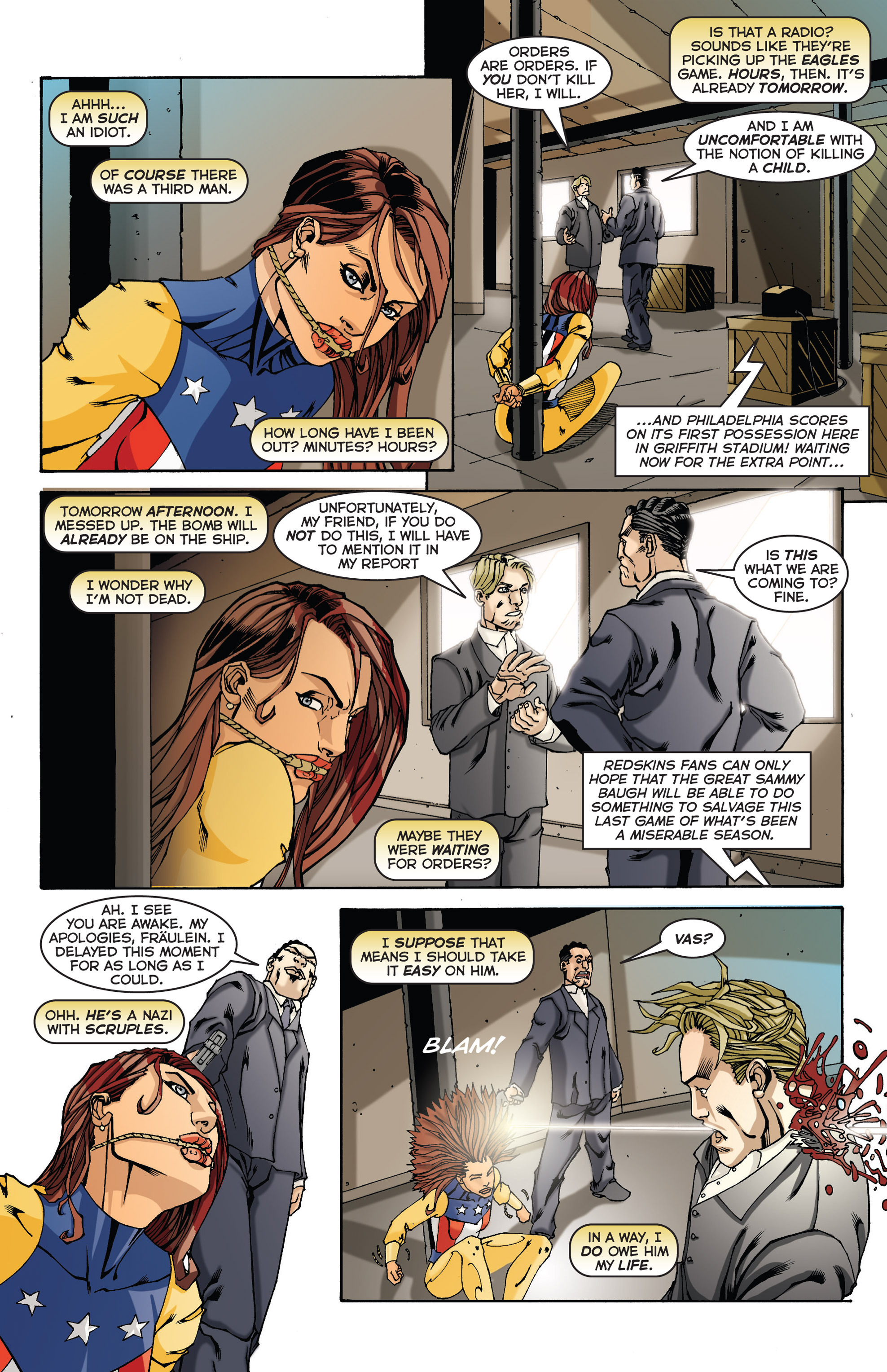 Read online Liberty Comics comic -  Issue #6 - 9