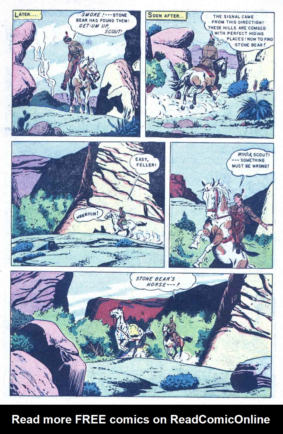 Read online Lone Ranger's Companion Tonto comic -  Issue #5 - 7