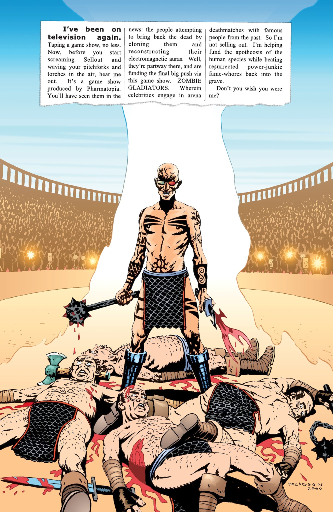 Read online Transmetropolitan comic -  Issue # Issue I Hate It Here - 30