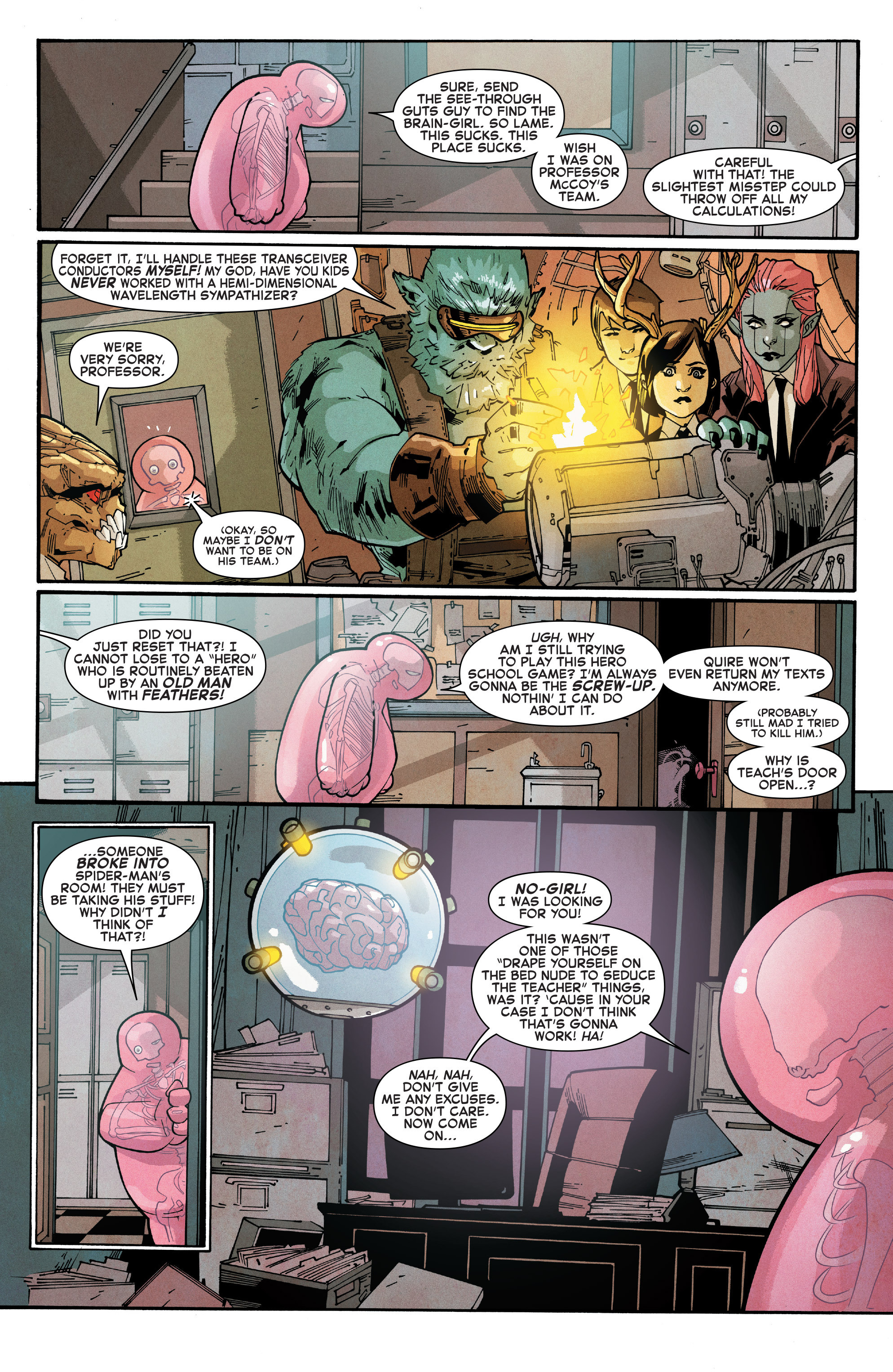 Read online Spider-Man & the X-Men comic -  Issue #4 - 13