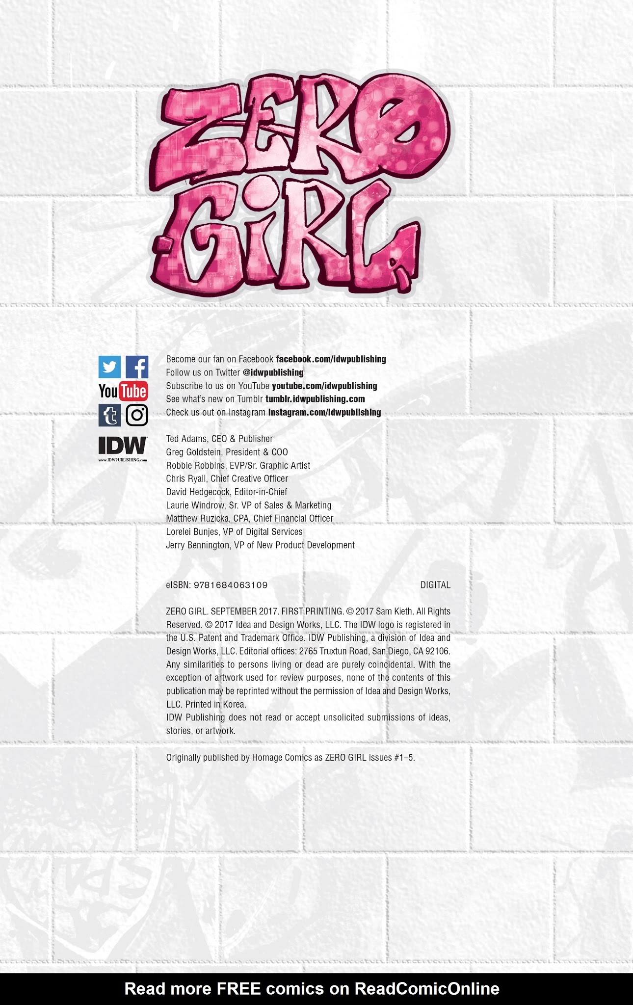 Read online Zero Girl comic -  Issue # _TPB - 4