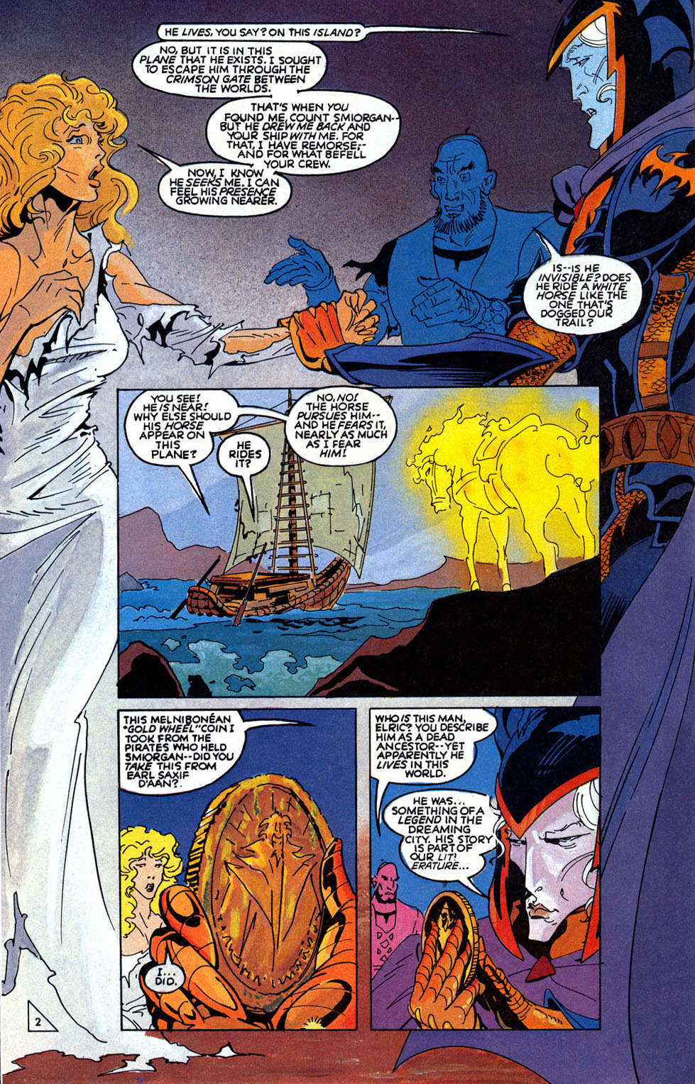 Read online Elric: Sailor on the Seas of Fate comic -  Issue #5 - 4