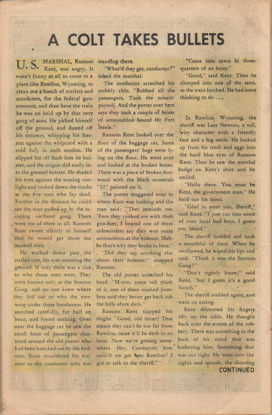 Read online Wyatt Earp comic -  Issue #18 - 22