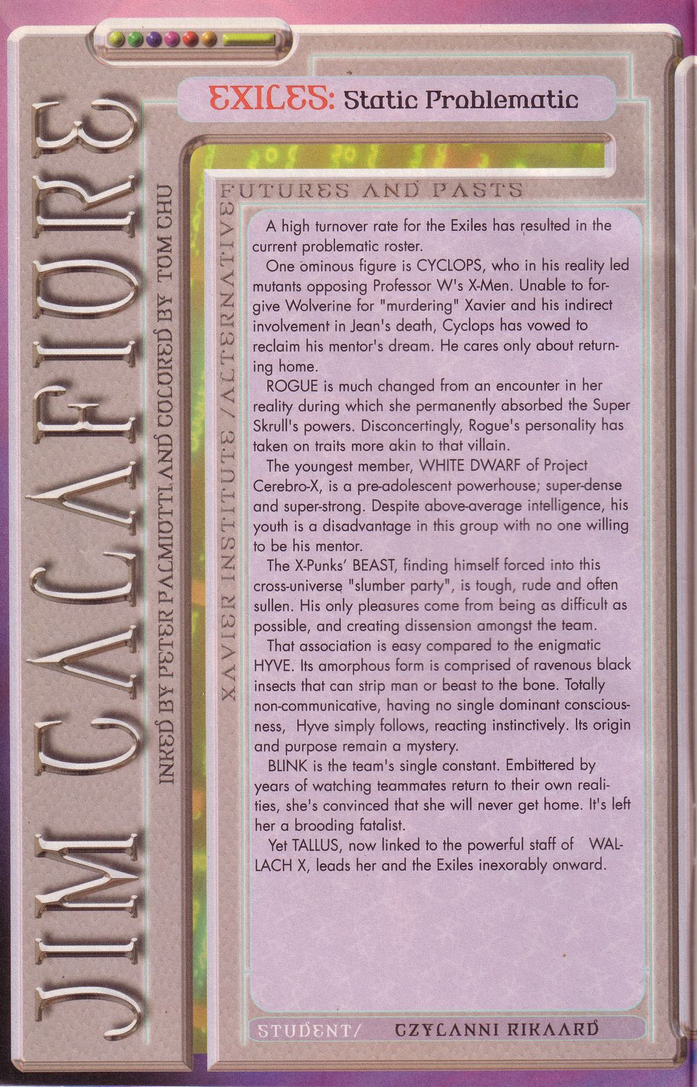 Read online X-Men: Millennial Visions comic -  Issue #2 - 8