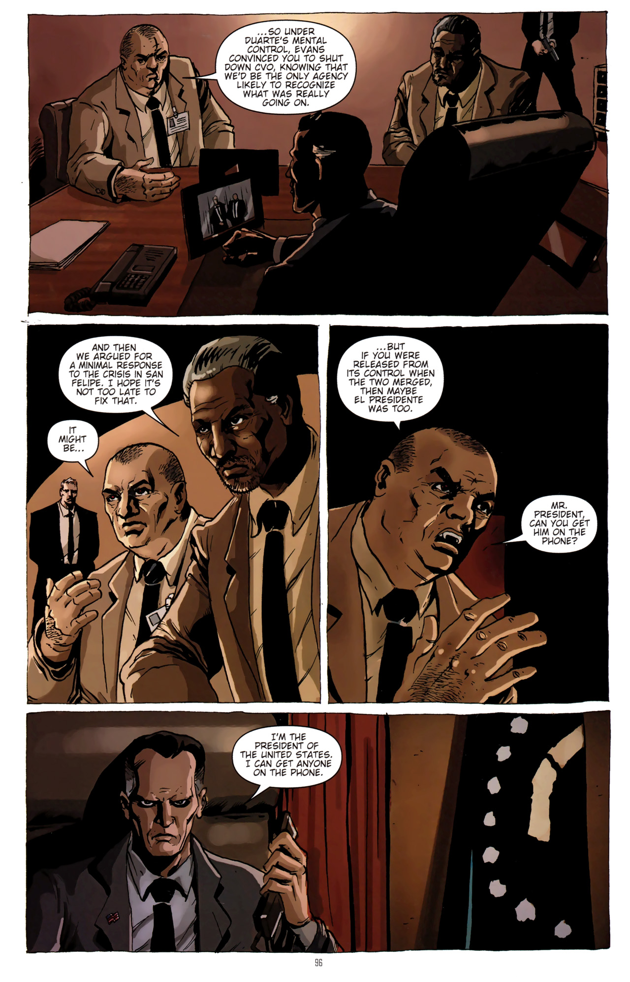 Read online CVO : Covert Vampiric Operations -- 100-Page Spectacular comic -  Issue # TPB - 97