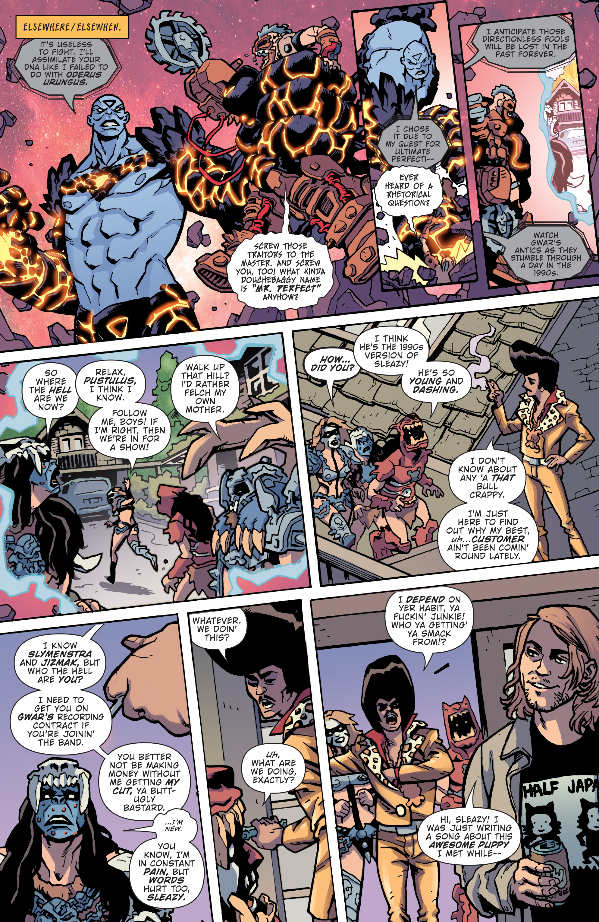 Read online Gwar: Orgasmageddon comic -  Issue #1 - 17