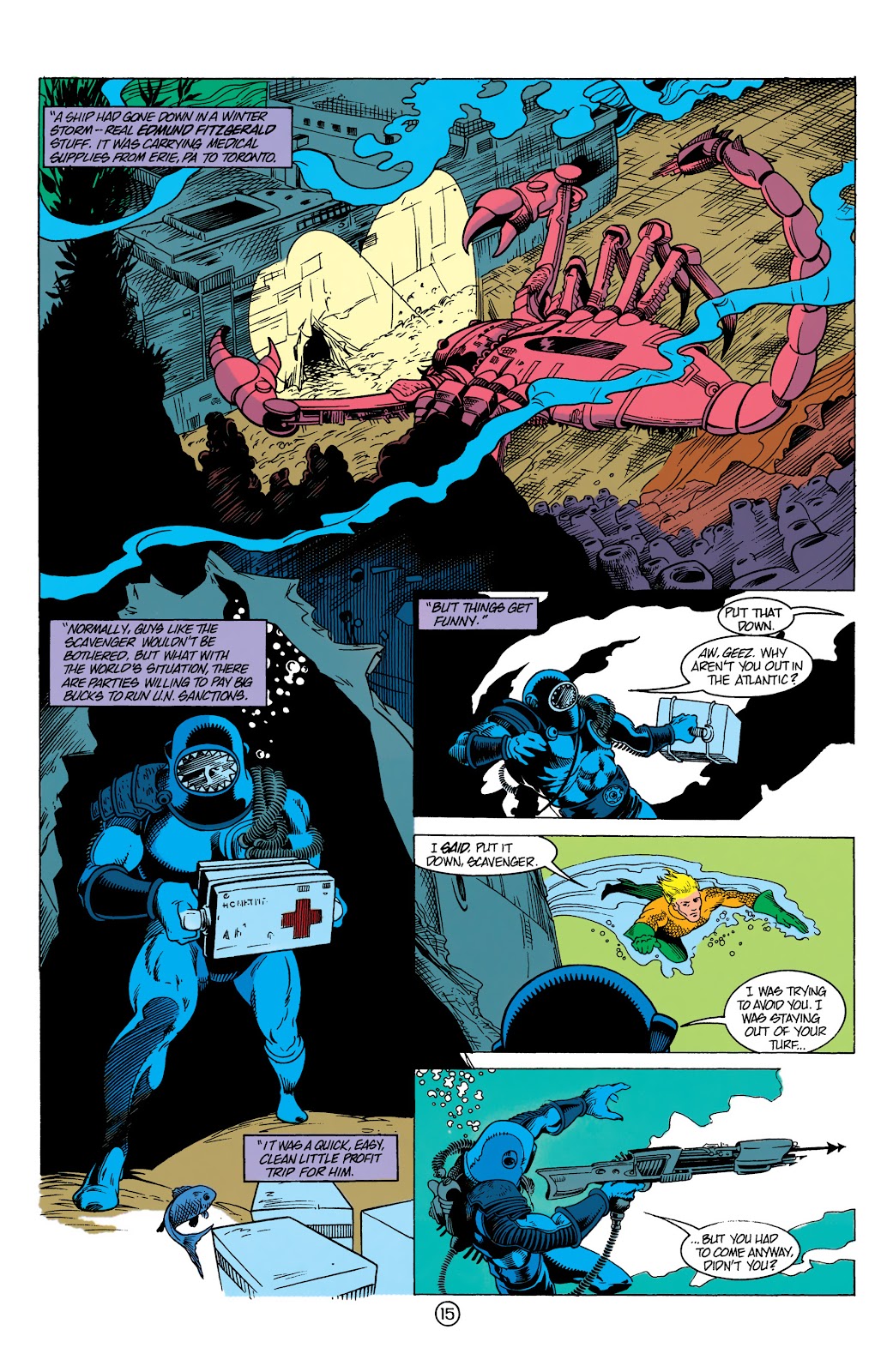 Aquaman (1991) Issue #13 #13 - English 16