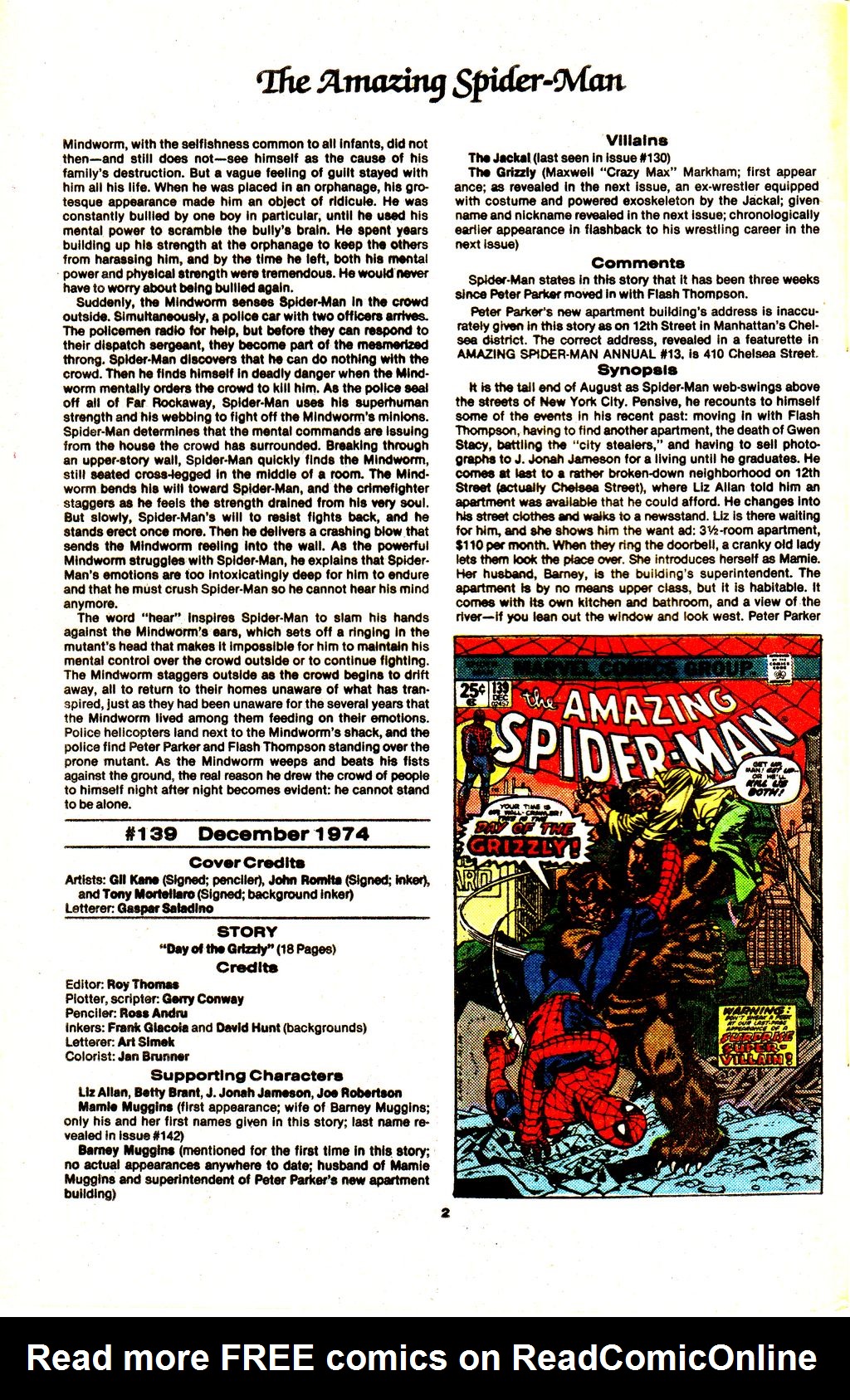 Read online The Official Marvel Index to The Amazing Spider-Man comic -  Issue #6 - 4