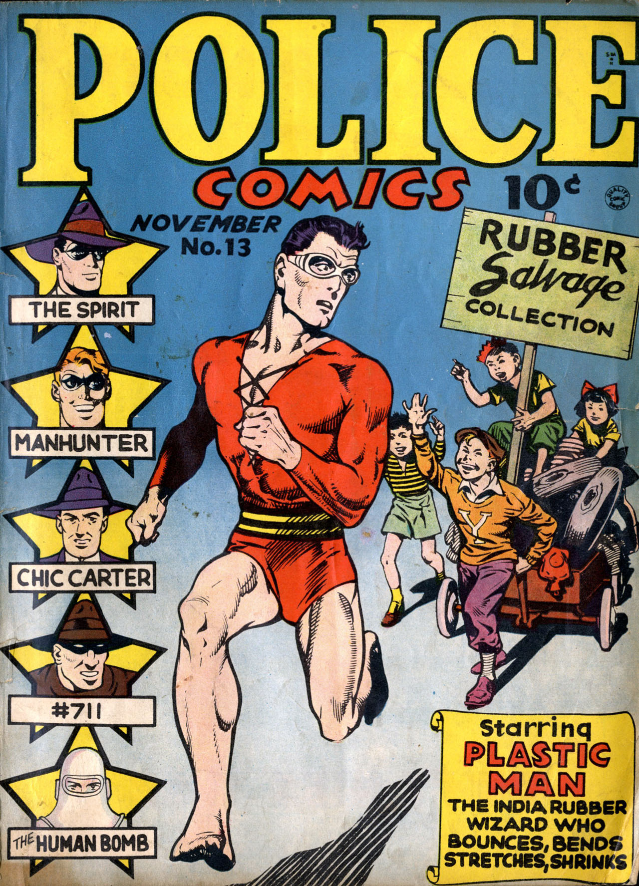 Read online Police Comics comic -  Issue #13 - 1