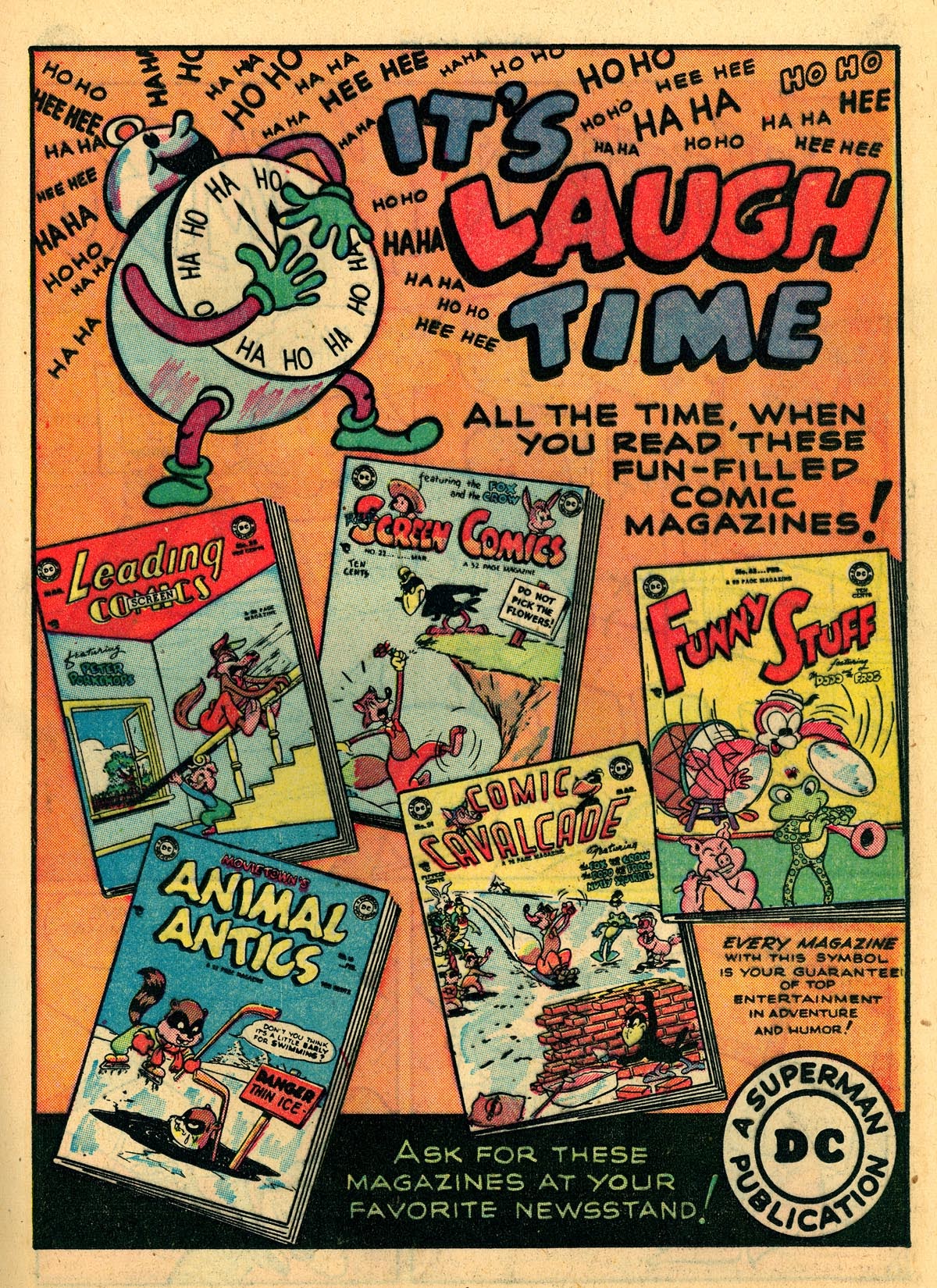 Read online Funny Folks comic -  Issue #18 - 23