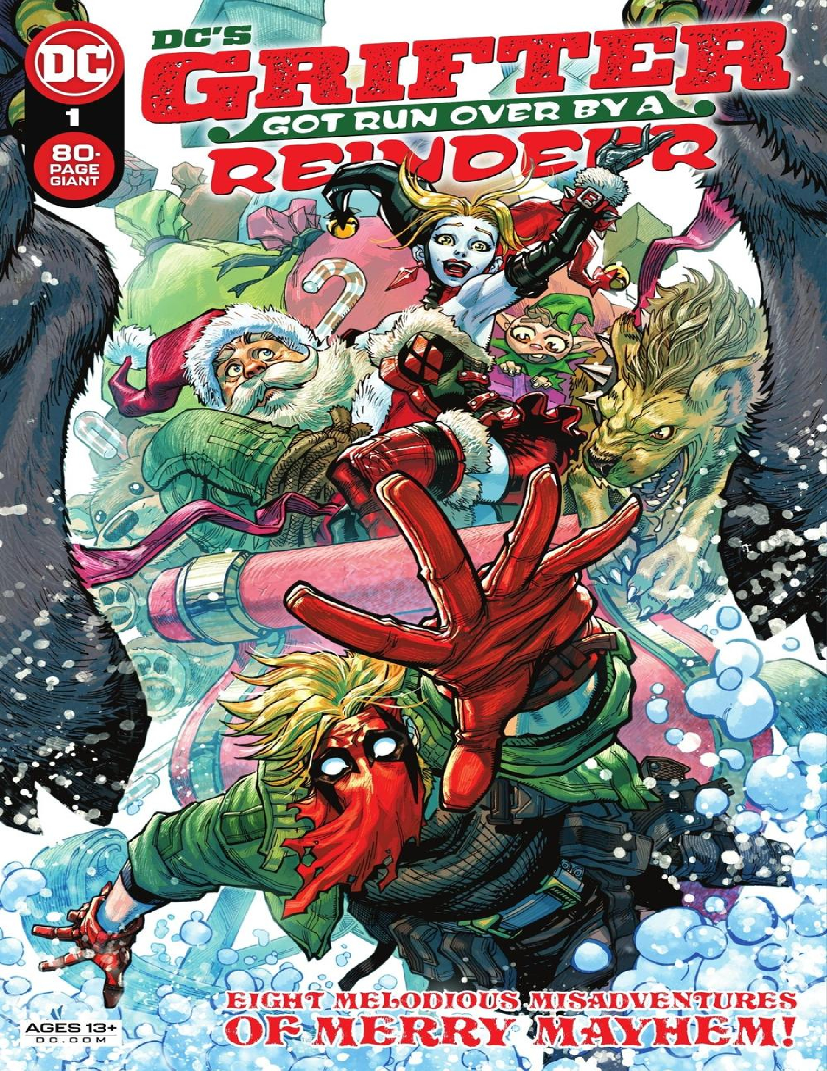 Read online DC's Grifter Got Run Over by a Reindeer comic -  Issue # Full - 1