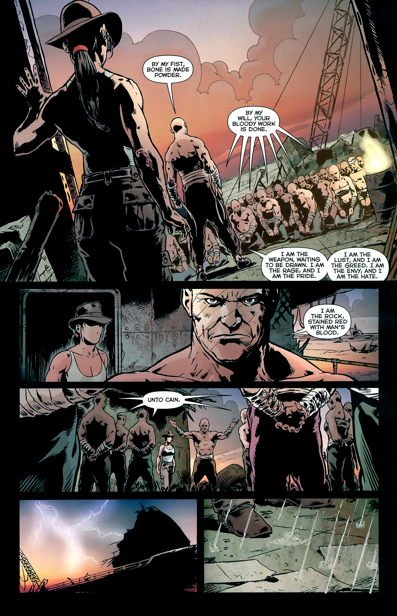 Read online Crime Bible: The Five Lessons of Blood comic -  Issue #5 - 10