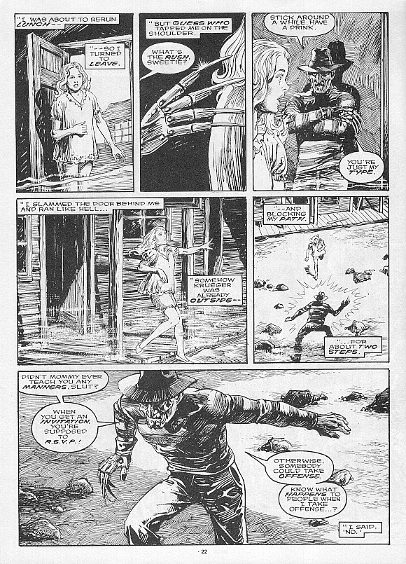 Read online Freddy Krueger's A Nightmare on Elm Street comic -  Issue #2 - 23