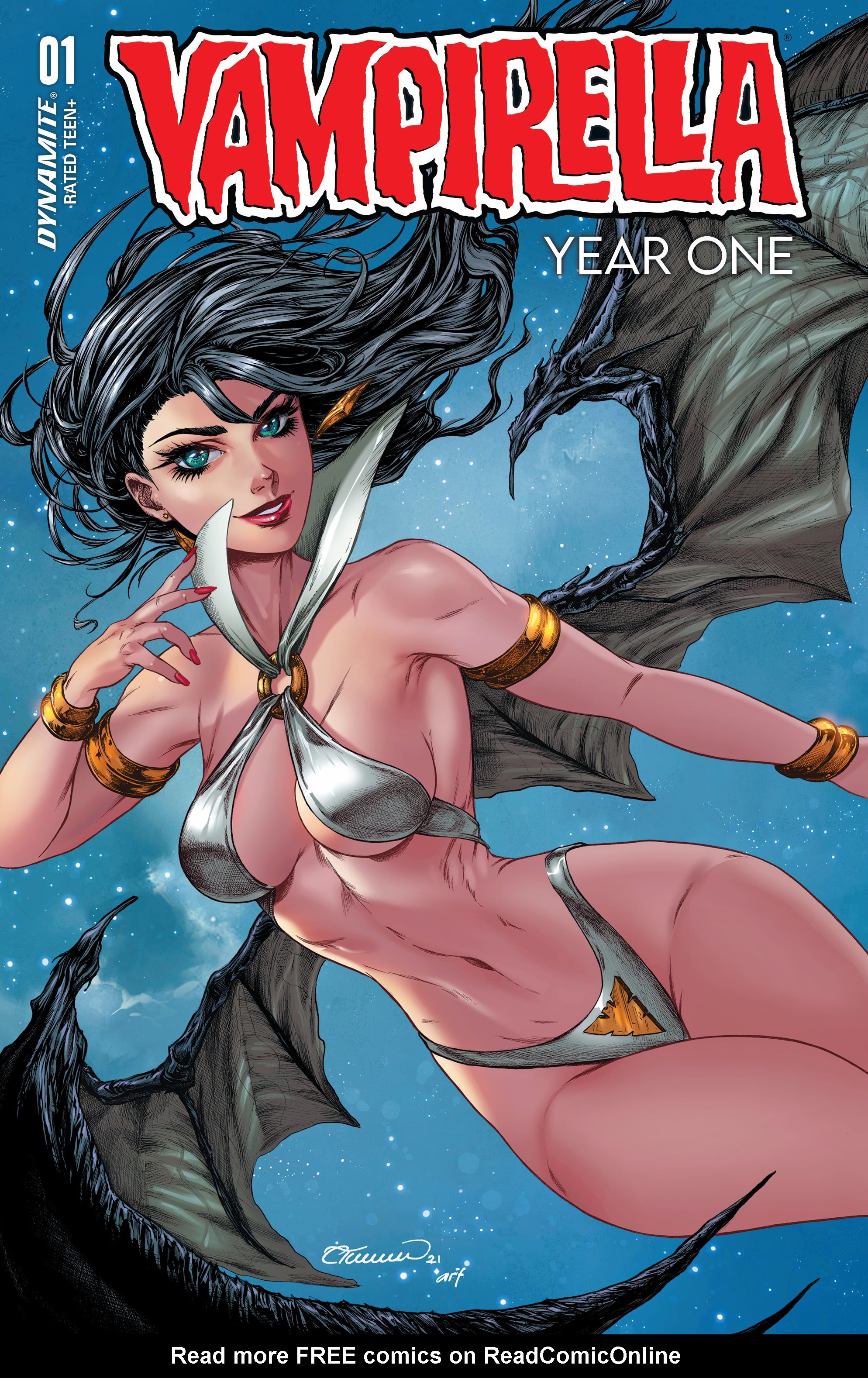 Read online Vampirella: Year One comic -  Issue #1 - 1