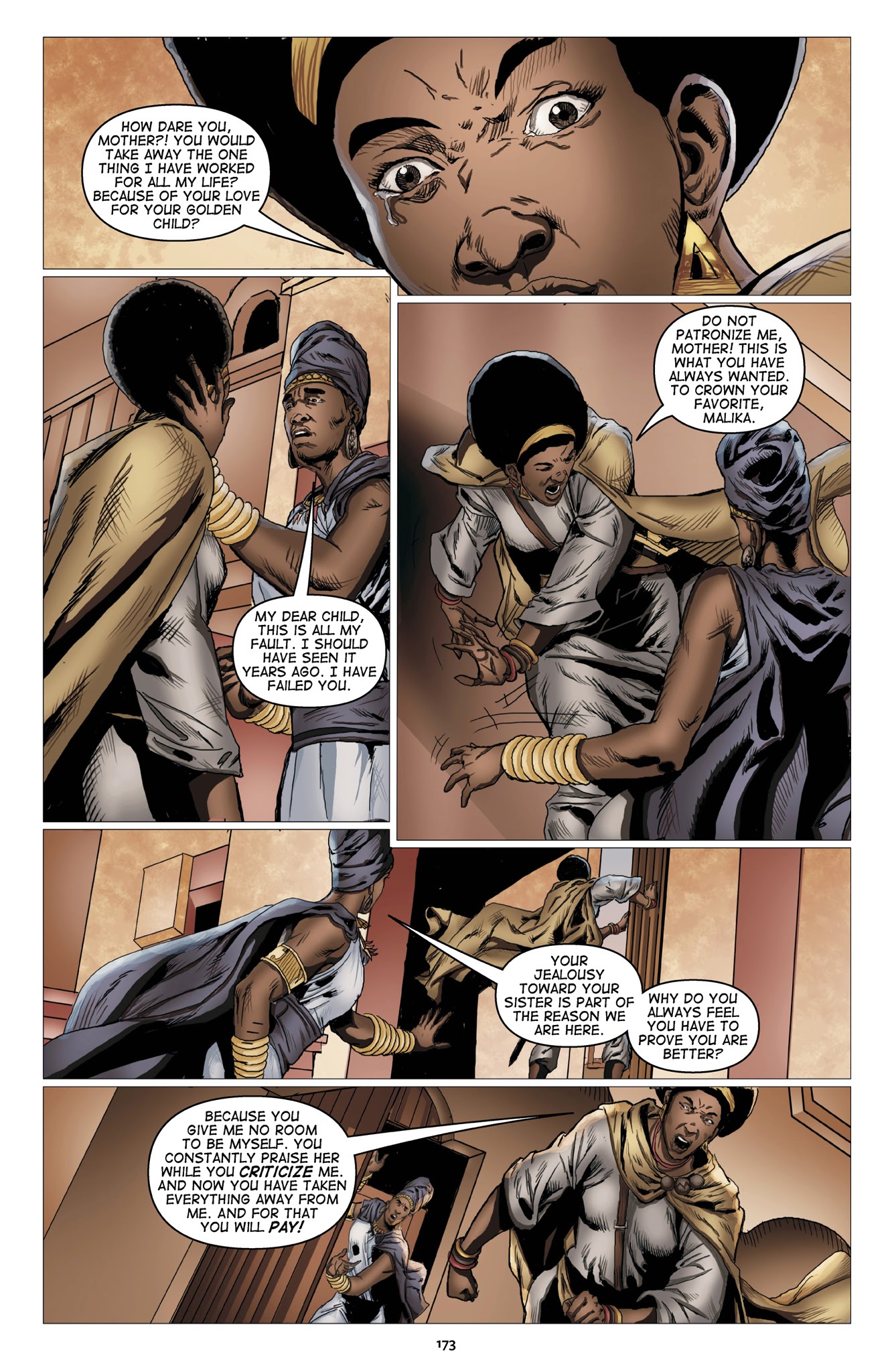 Read online Malika: Warrior Queen comic -  Issue # TPB 1 (Part 2) - 75