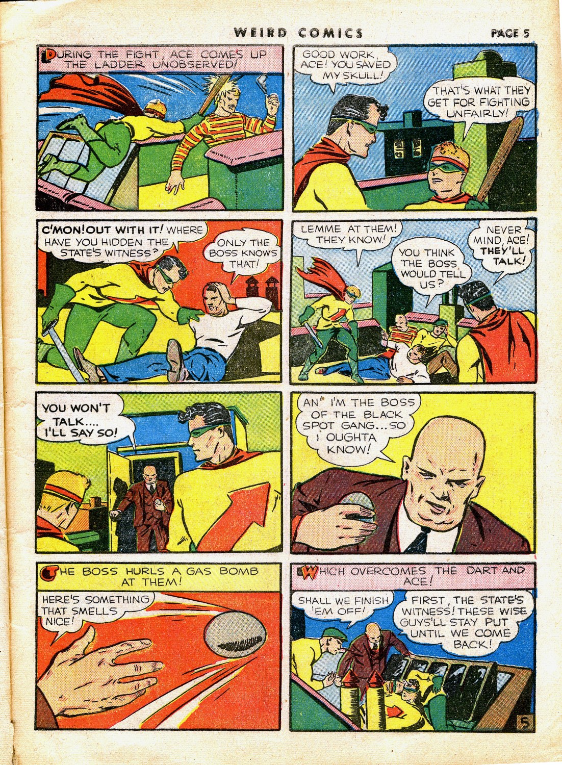 Read online Weird Comics comic -  Issue #7 - 7