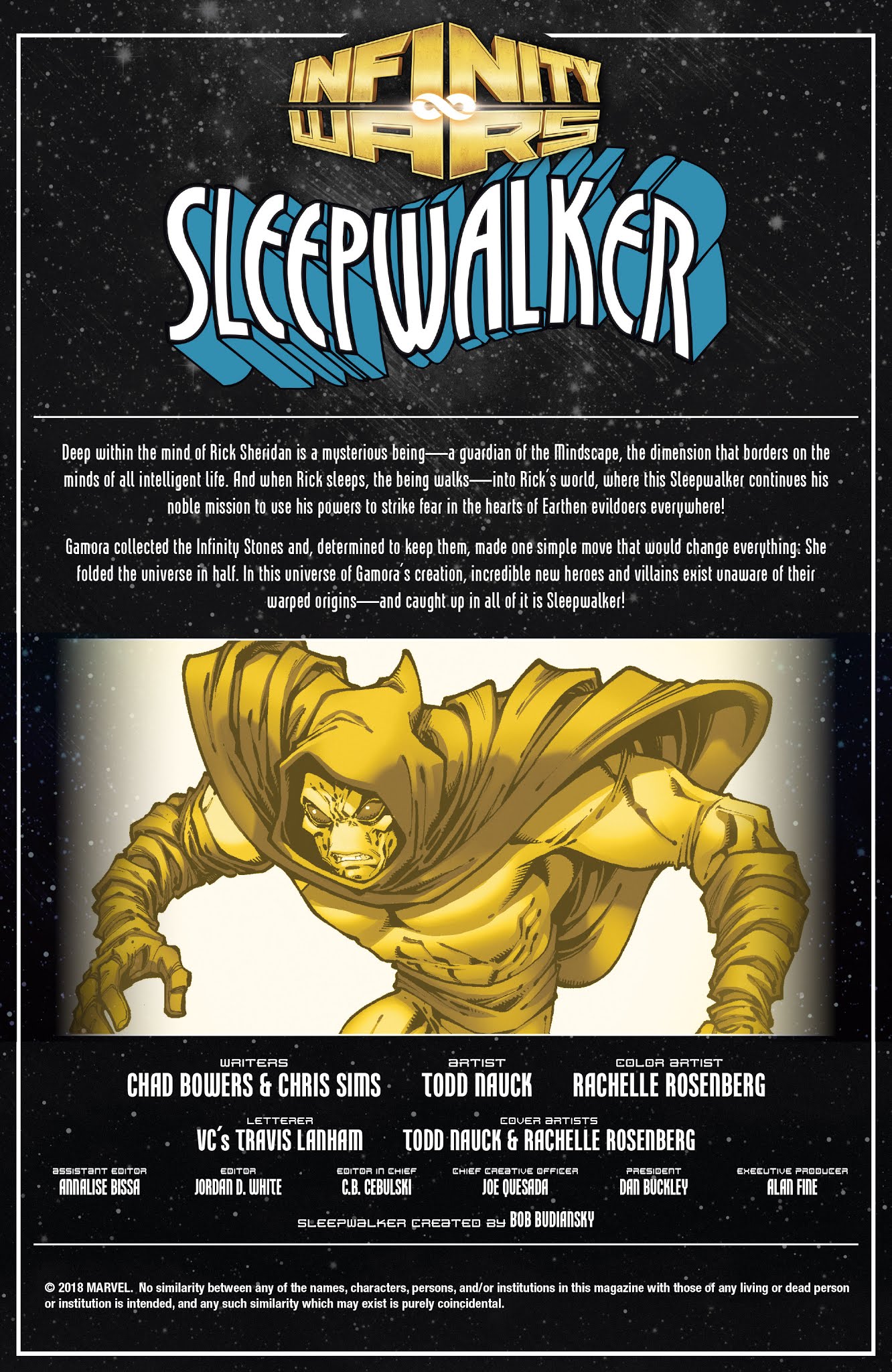 Read online Infinity Wars: Sleepwalker comic -  Issue #2 - 2