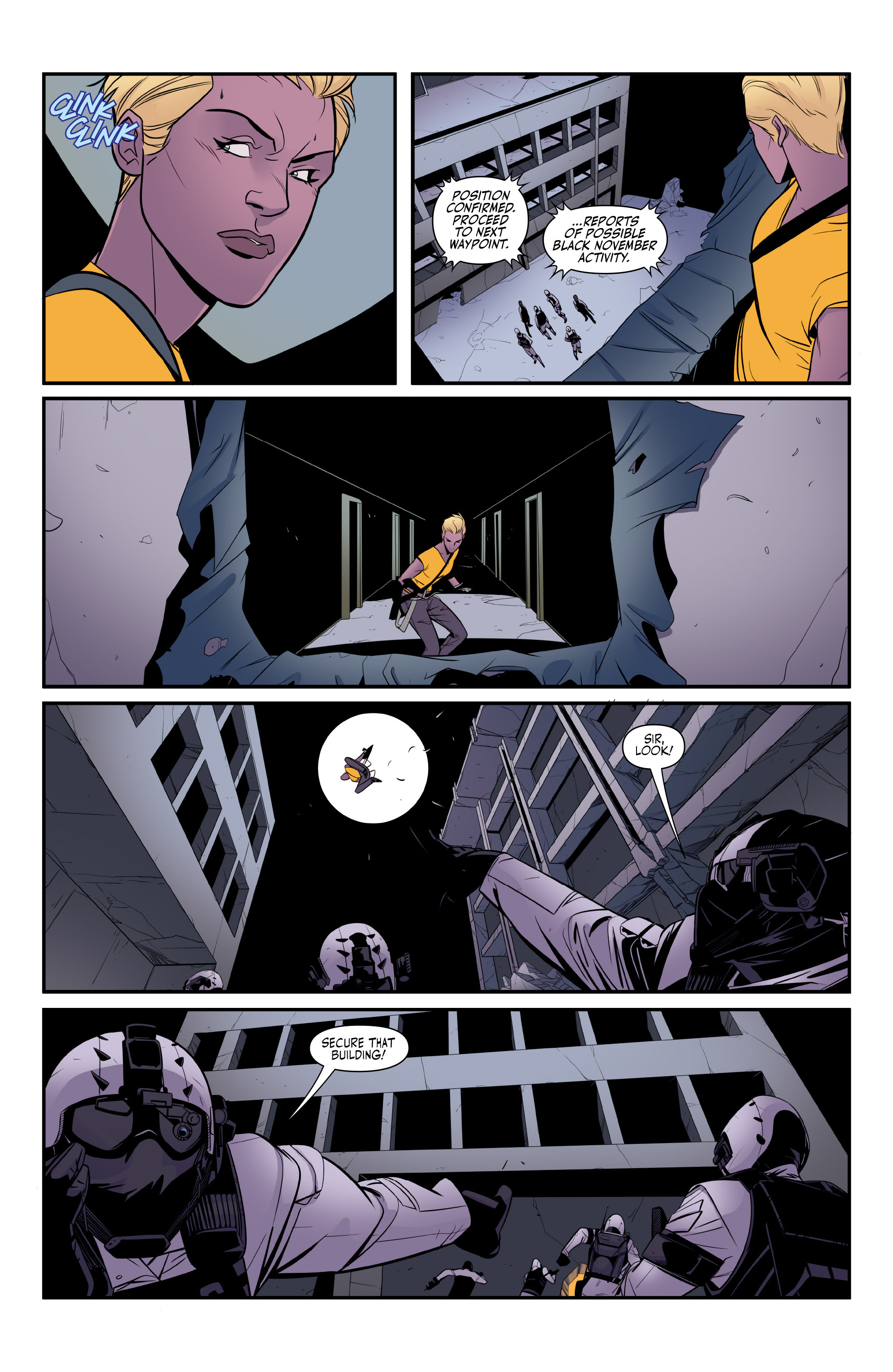 Read online Mirror's Edge: Exordium comic -  Issue #6 - 12