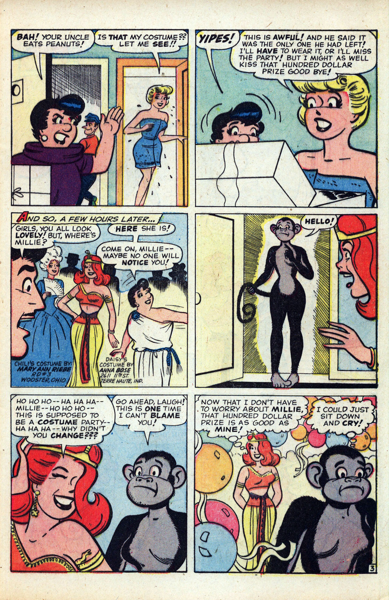 Read online A Date with Millie (1959) comic -  Issue #3 - 5