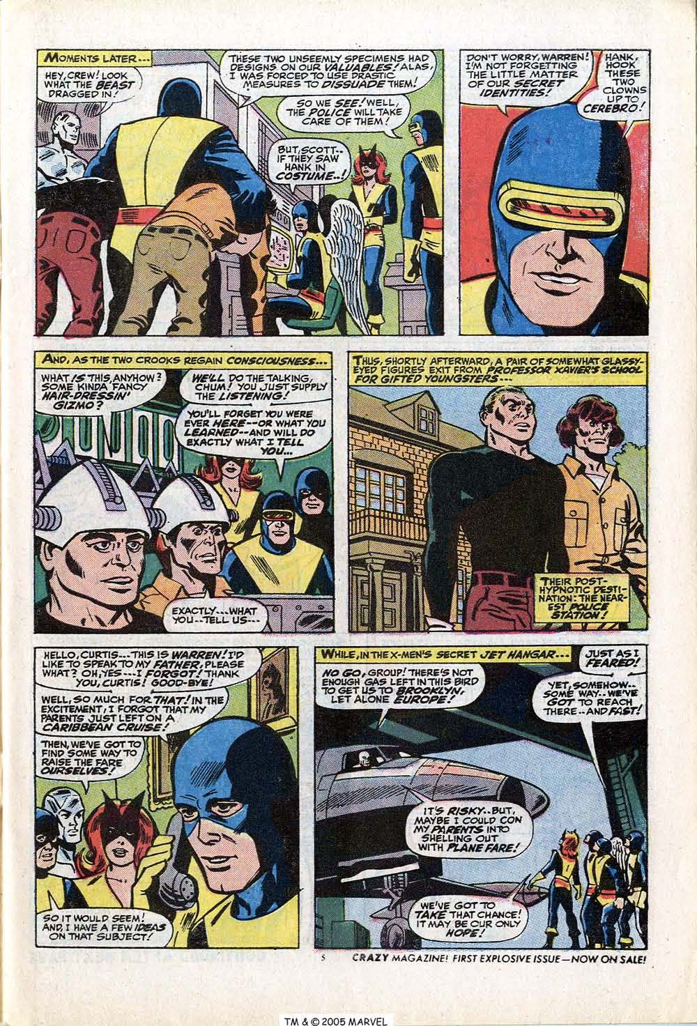 Read online Uncanny X-Men (1963) comic -  Issue #84 - 7