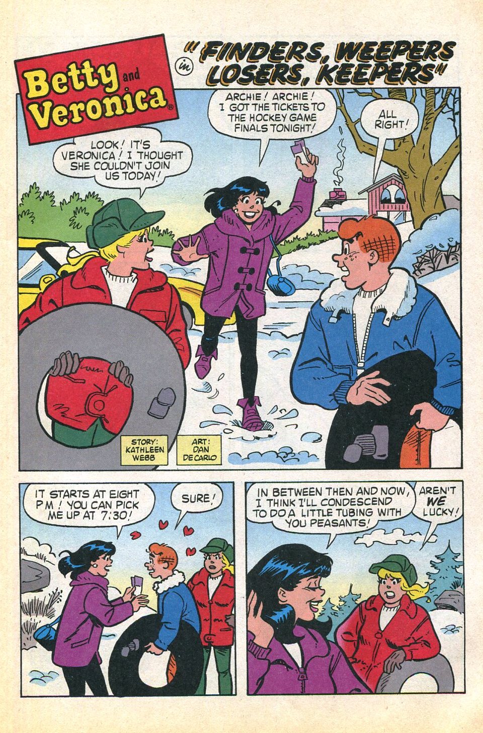 Read online Betty and Veronica (1987) comic -  Issue #108 - 29