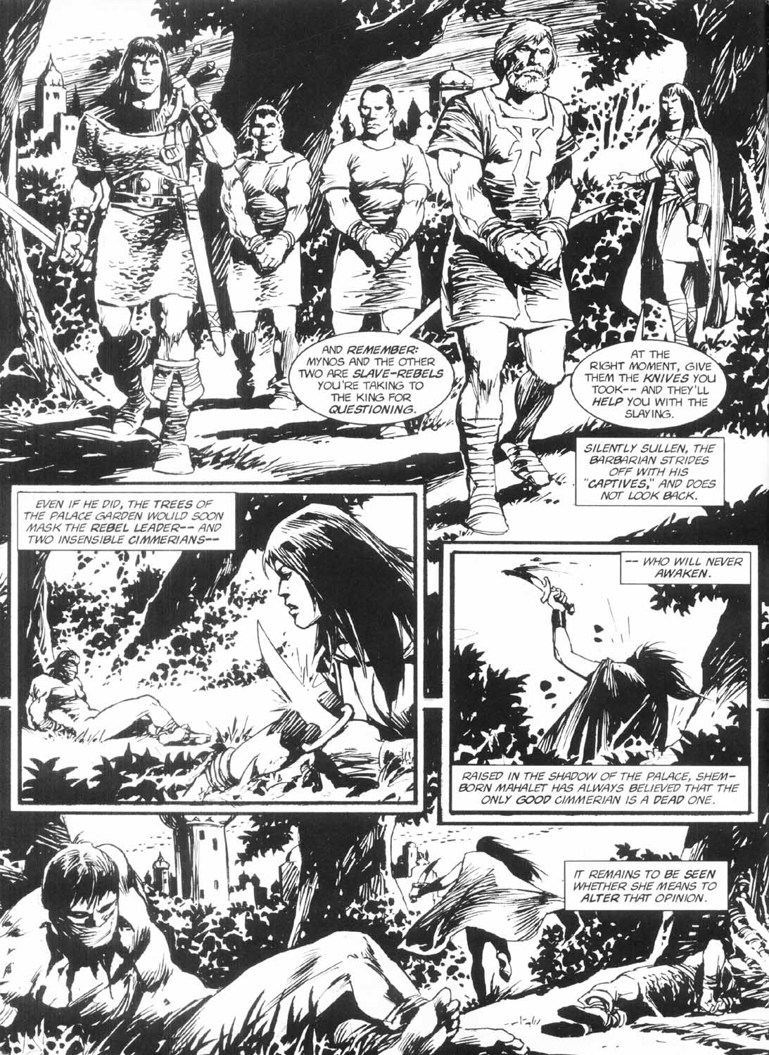 Read online The Savage Sword Of Conan comic -  Issue #230 - 6