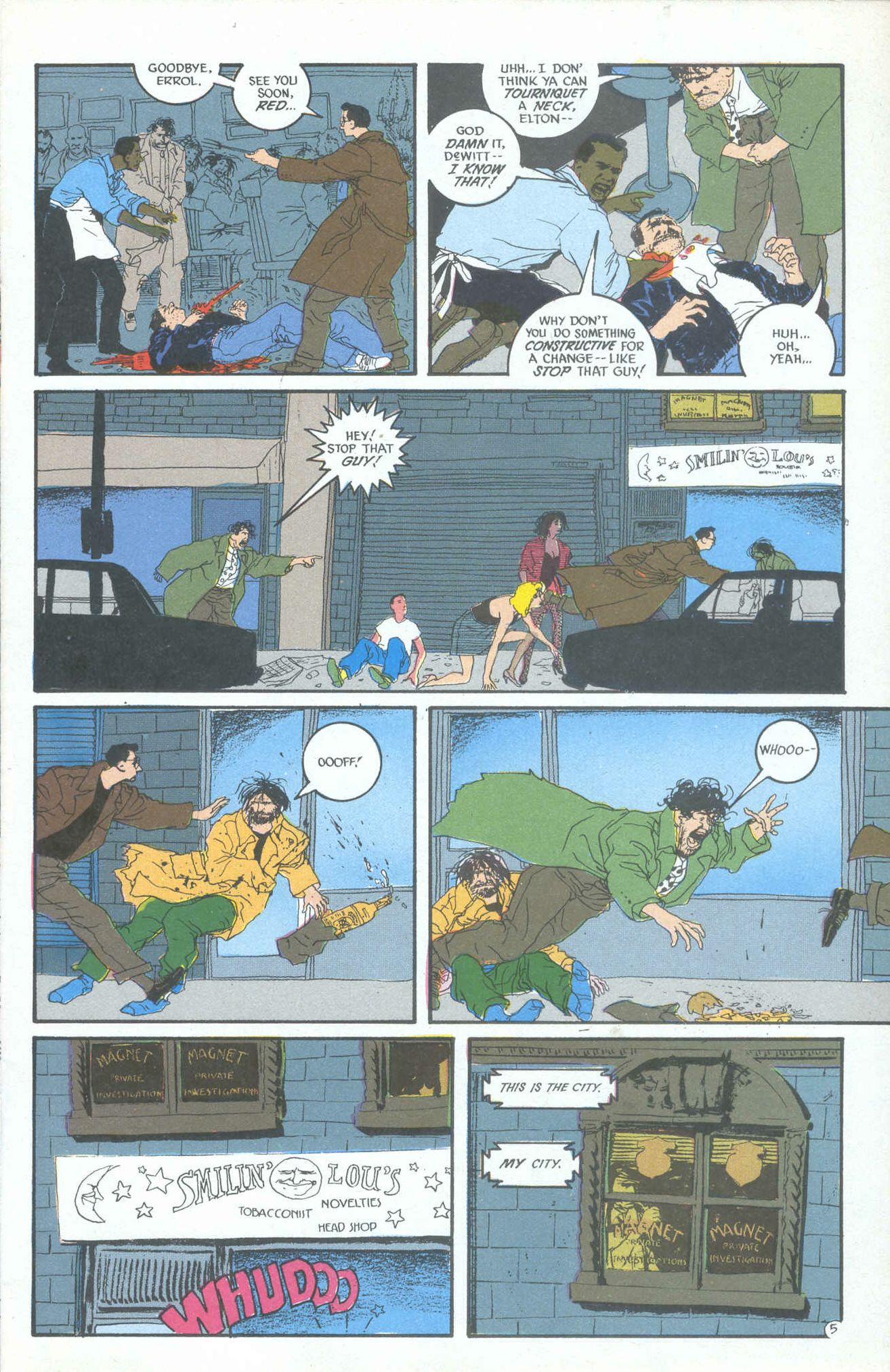 Read online The Shadow (1987) comic -  Issue #8 - 7