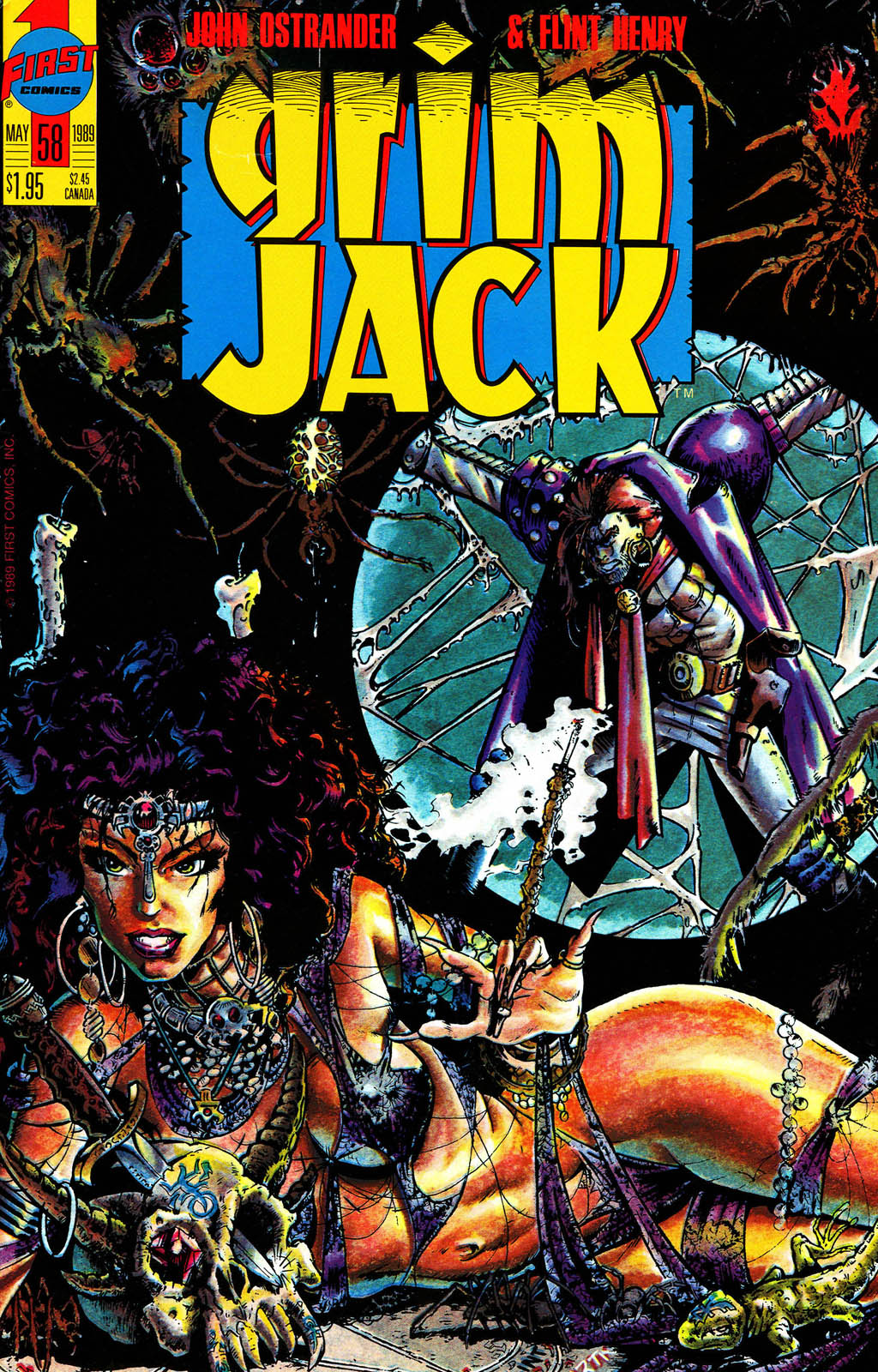 Read online Grimjack comic -  Issue #58 - 1