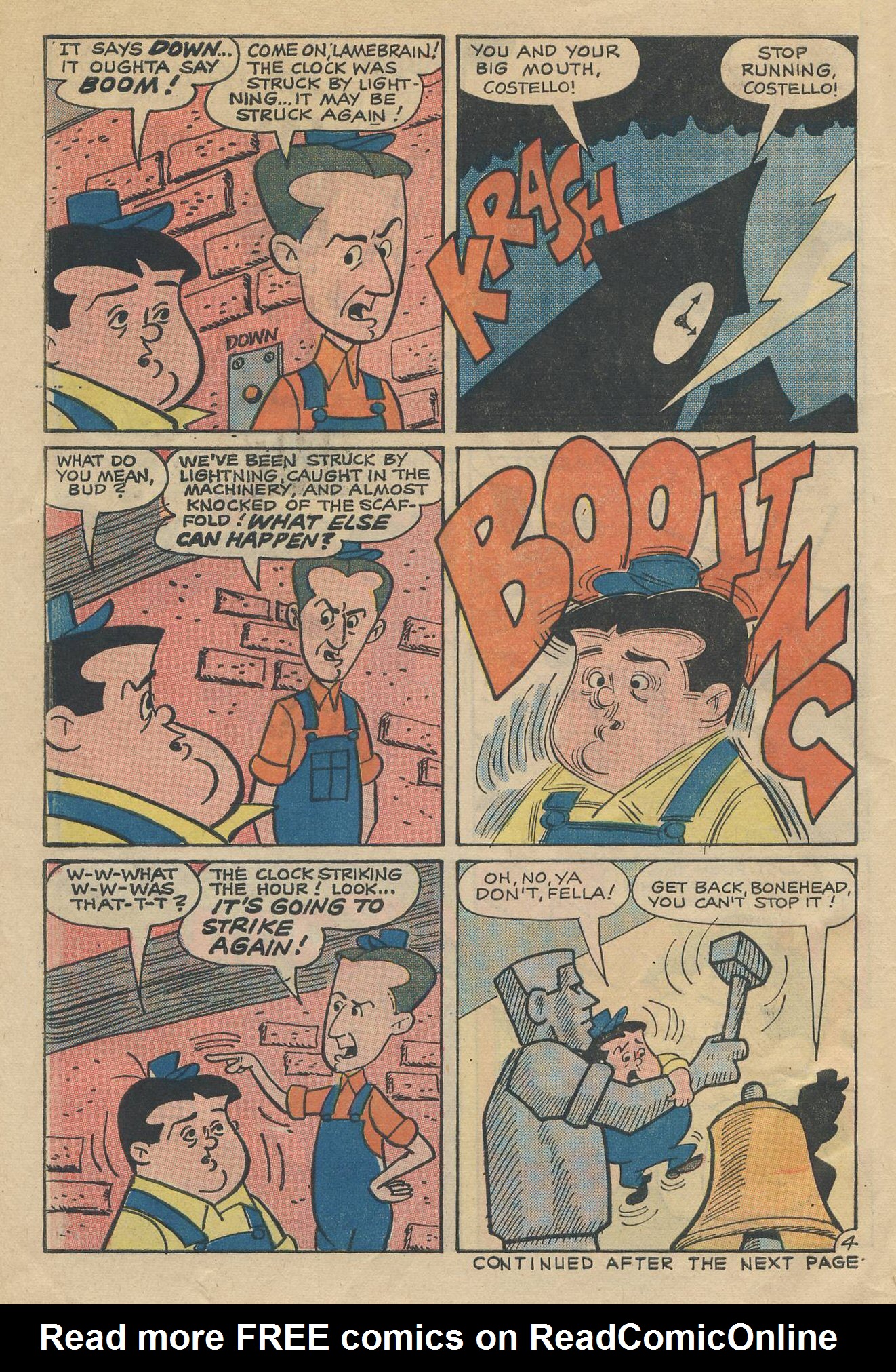 Read online Abbott & Costello comic -  Issue #21 - 6