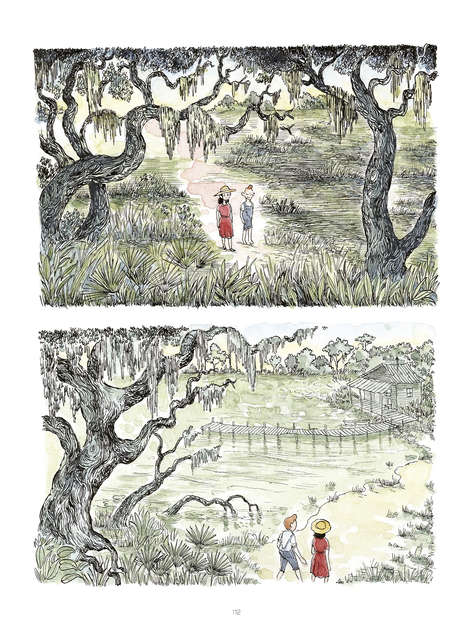 Read online Swamp: A Summer in the Bayou comic -  Issue # TPB (Part 2) - 14