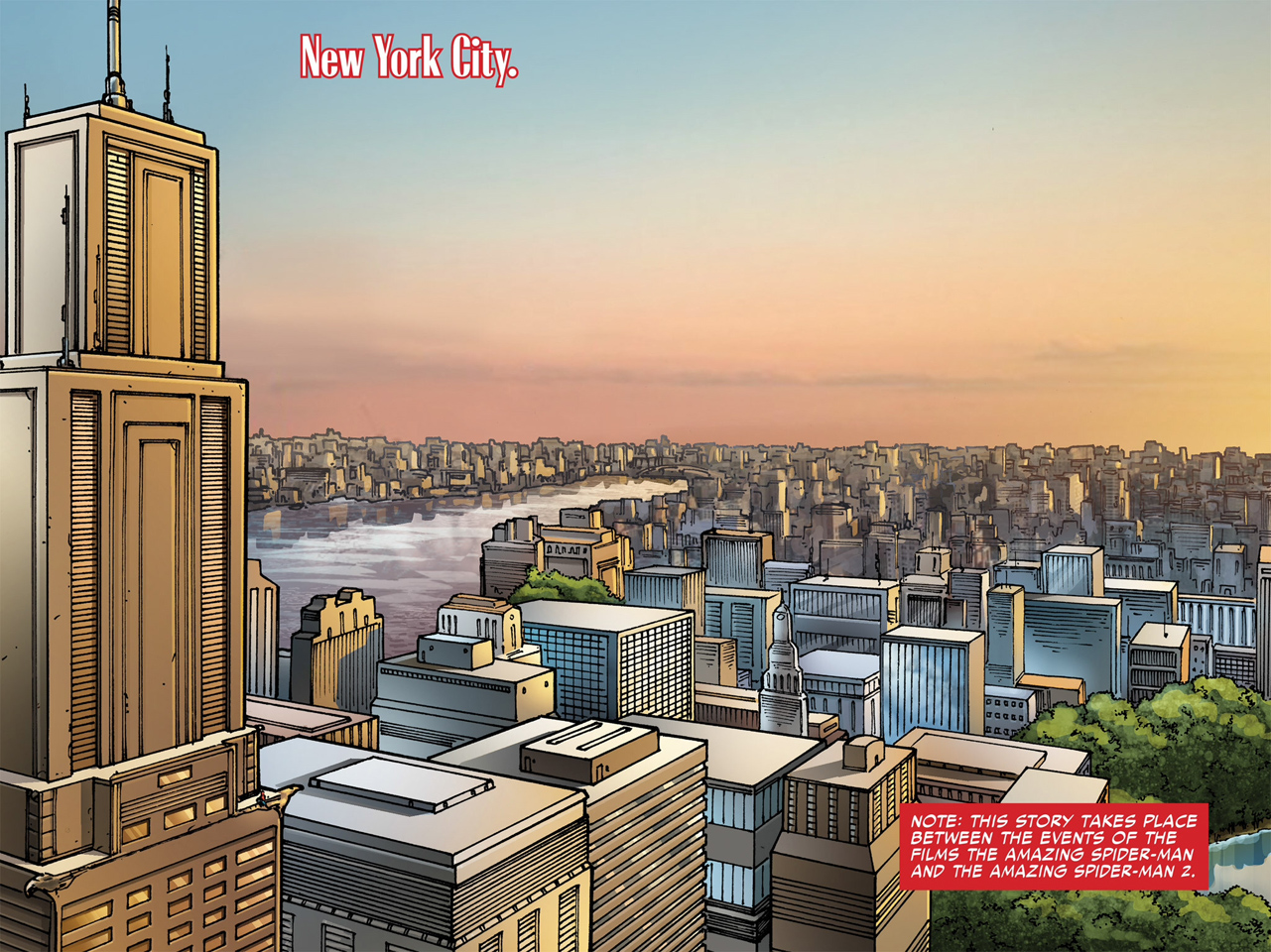 Read online The Amazing Spider-Man: Cinematic comic -  Issue # Full - 2