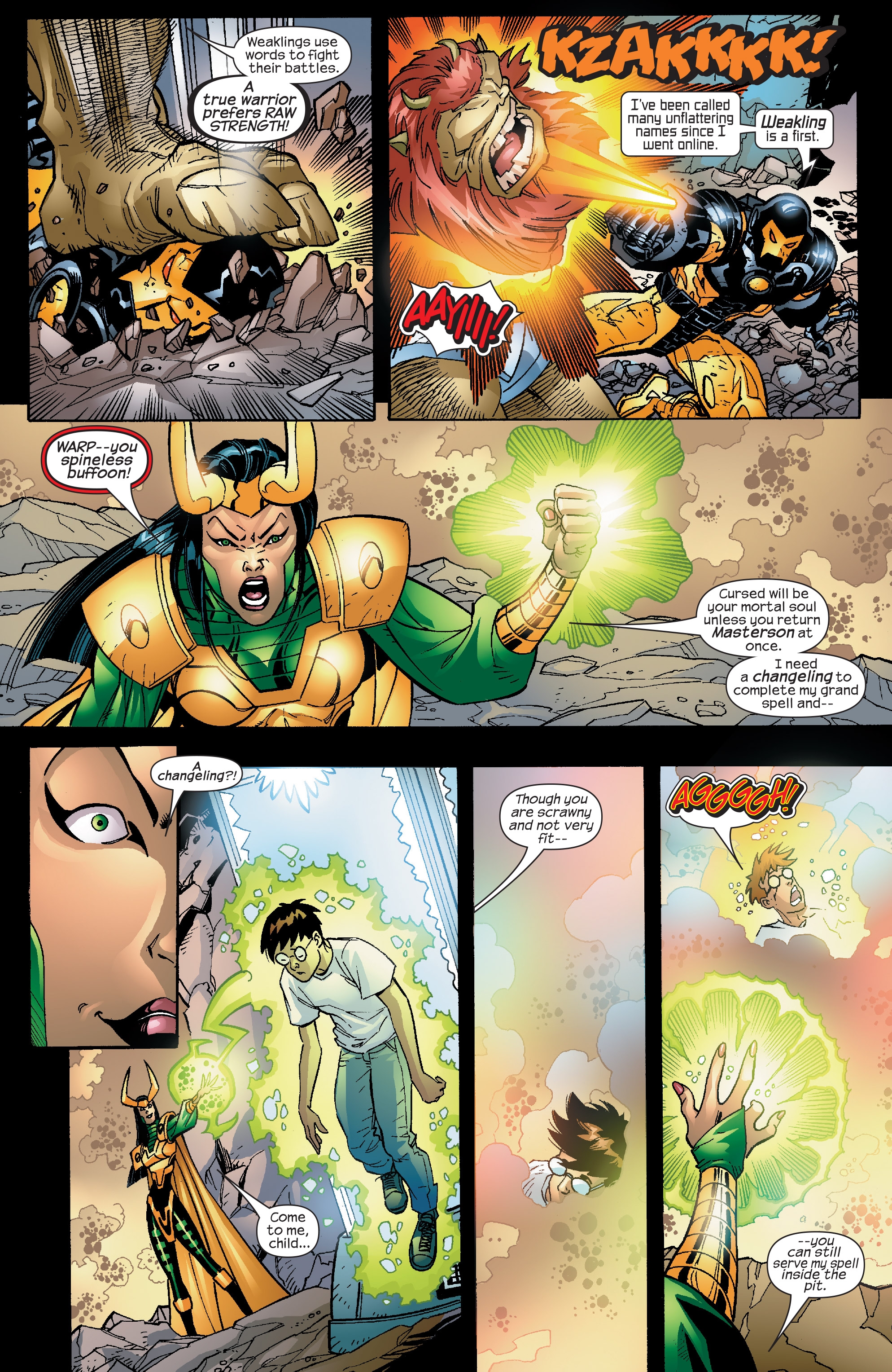 Read online Ms. Fantastic (Marvel)(MC2) - Avengers Next (2007) comic -  Issue #4 - 18