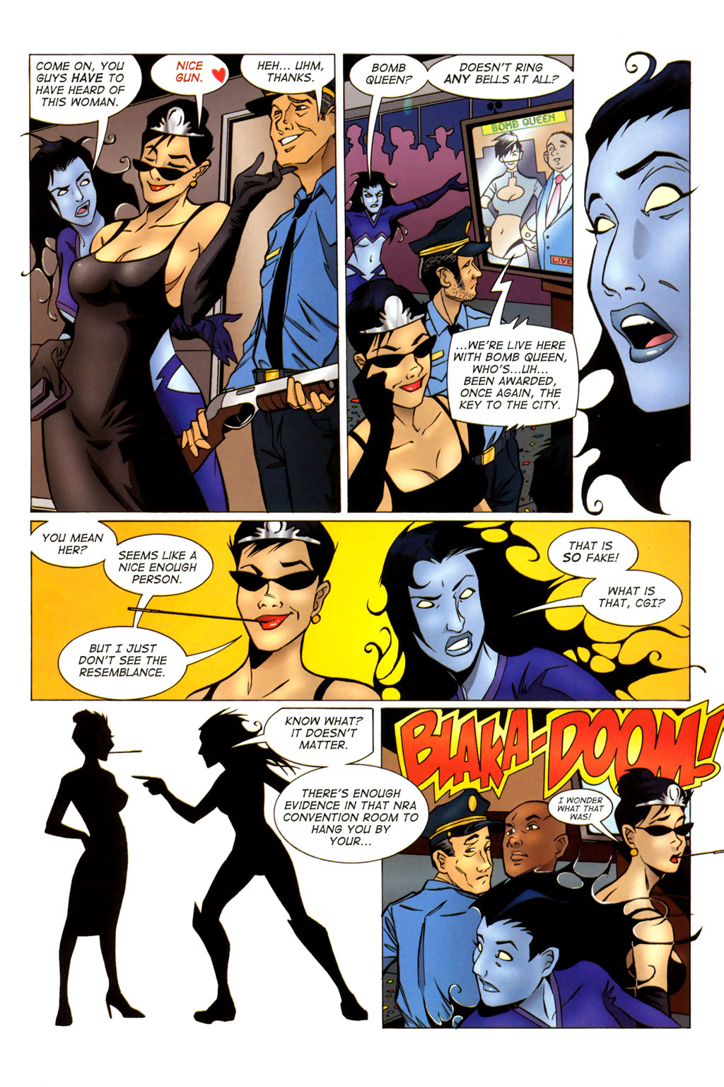 Read online Bomb Queen versus Blacklight comic -  Issue # Full - 21