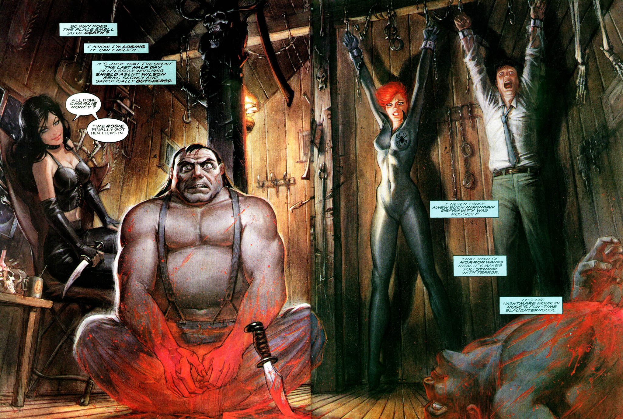 Read online Marvel Graphic Novel comic -  Issue #75 - Daredevil Black Widow - Abattoir - 7