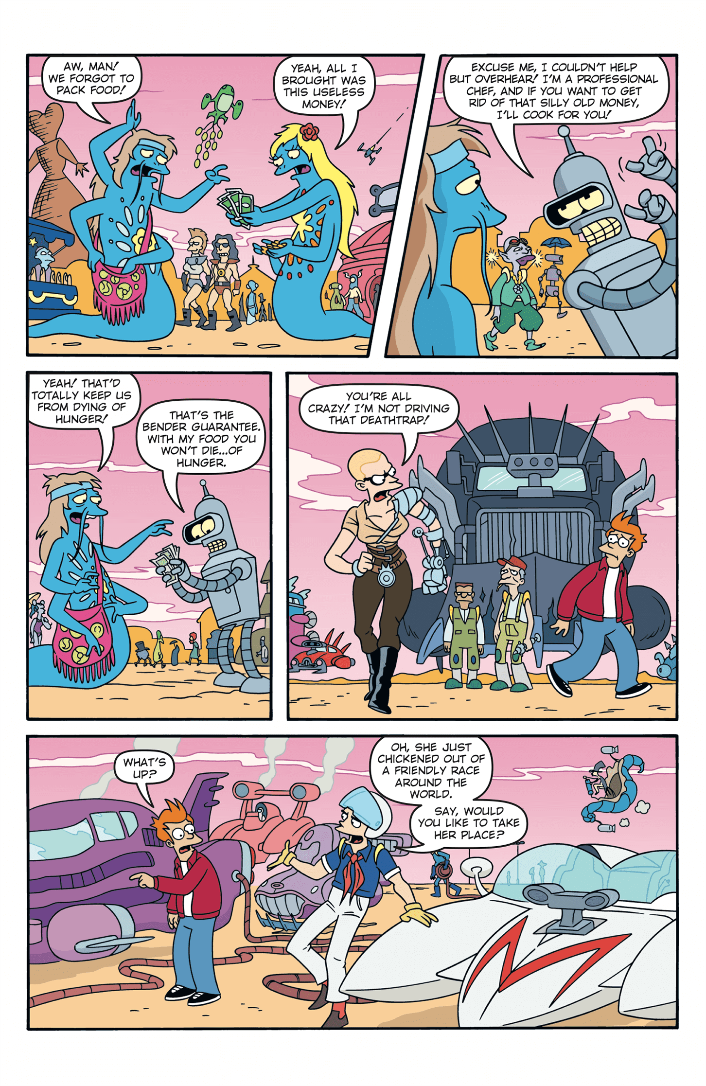 Read online Futurama Comics comic -  Issue #82 - 7