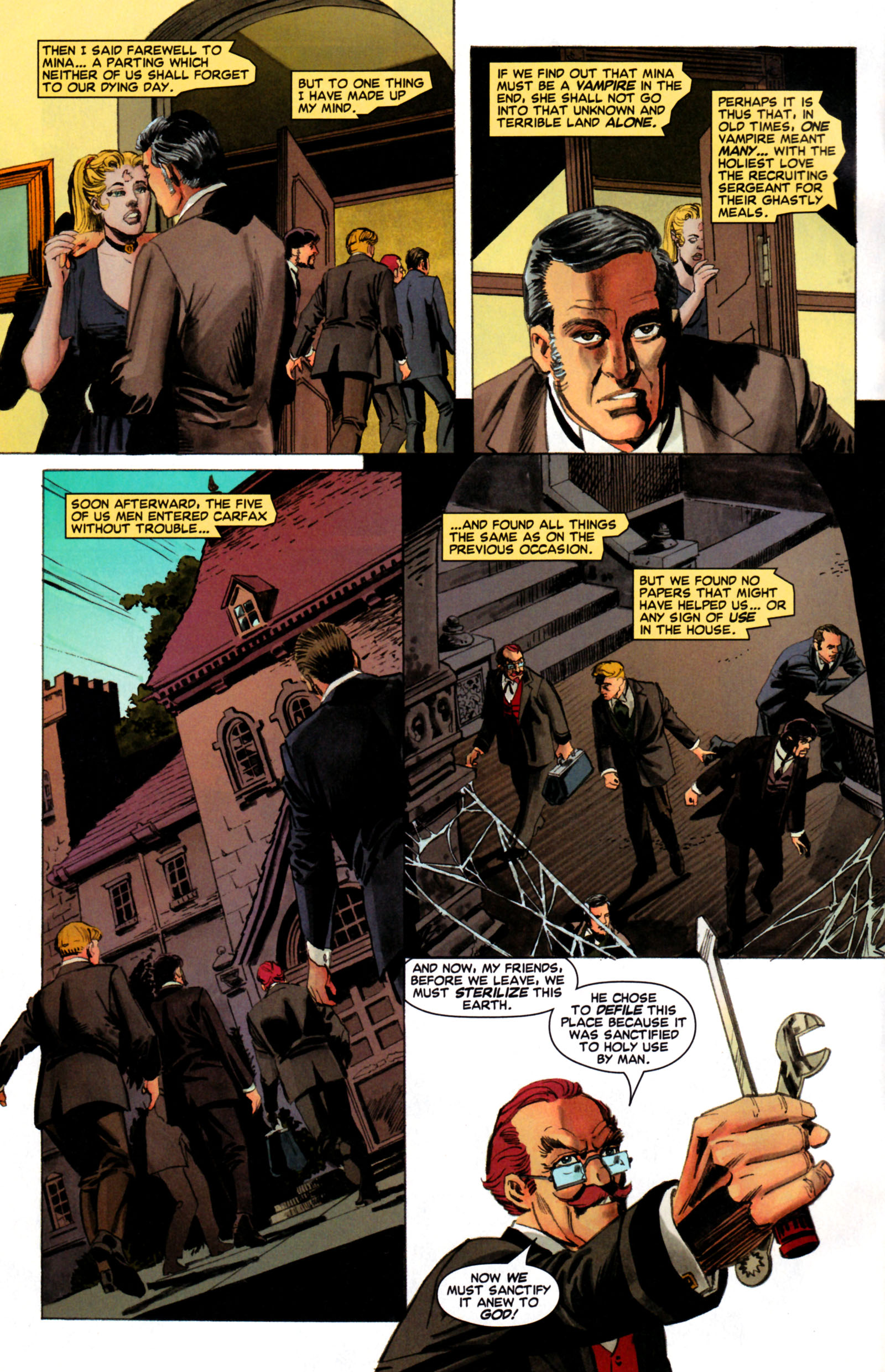 Read online Dracula comic -  Issue #4 - 8