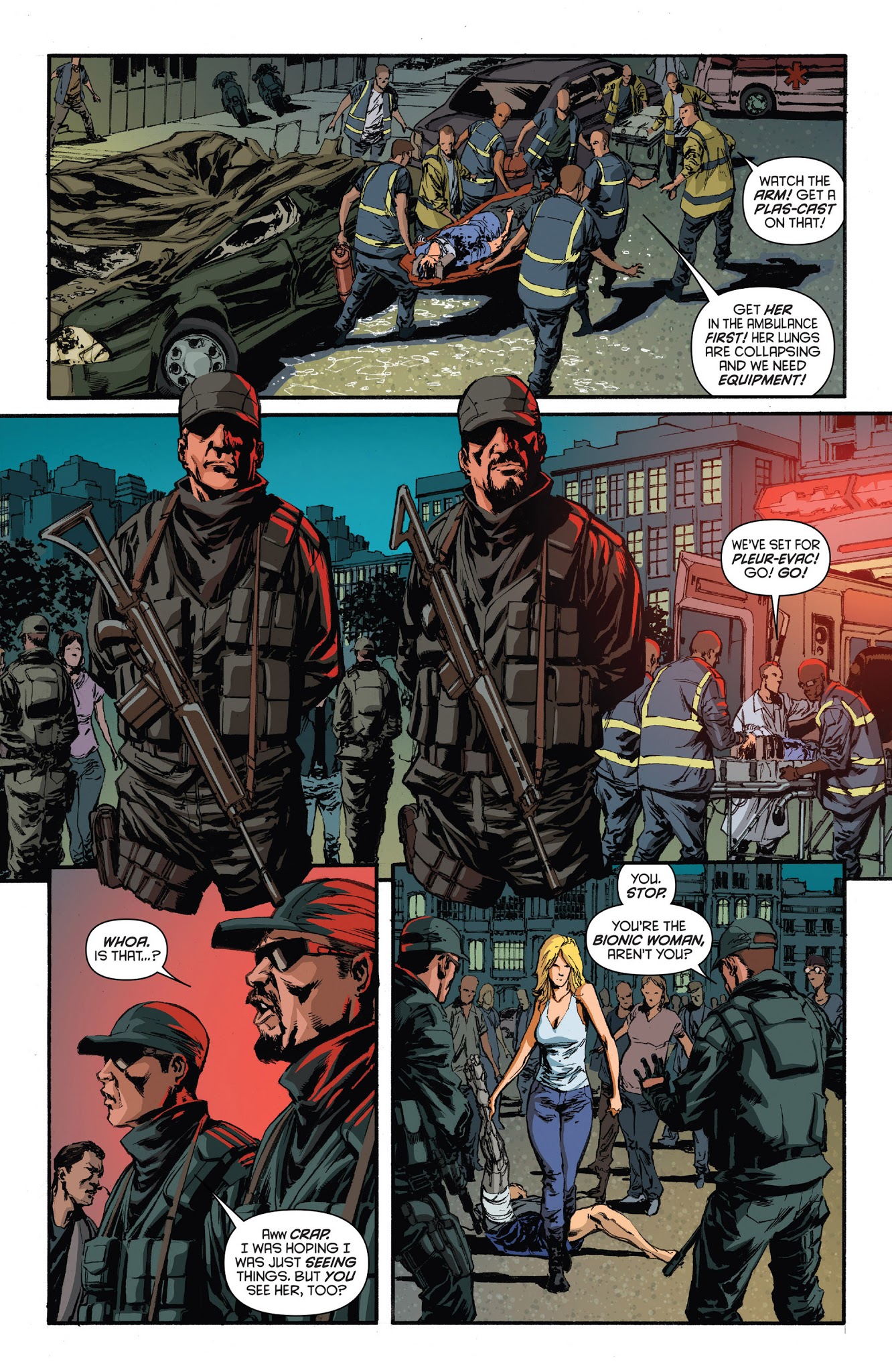 Read online The Bionic Woman comic -  Issue #6 - 10