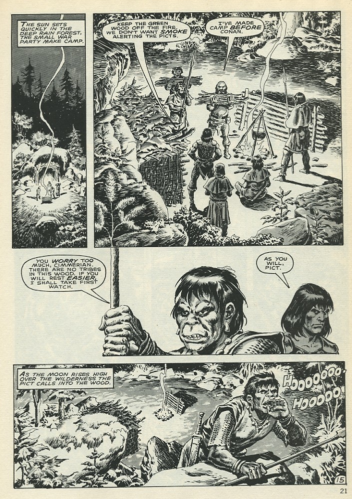 Read online The Savage Sword Of Conan comic -  Issue #137 - 22